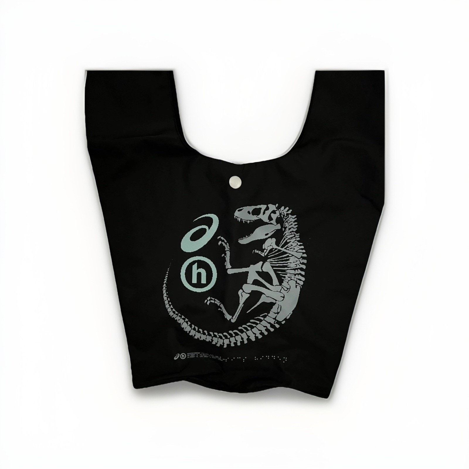 HIDDEN Hidden NY x Asics COMPLEXCON PACKABLE TOTE Bag - Black - NEW Size ONE SIZE - 2 Thumbnail