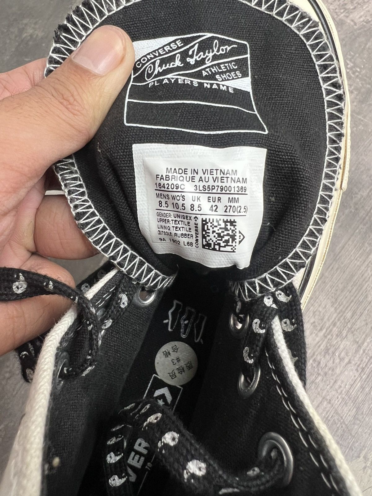 Converse CONVERSE 70s Hi X YIN YANG Size US 8.5 / EU 41-42 - 6 Thumbnail