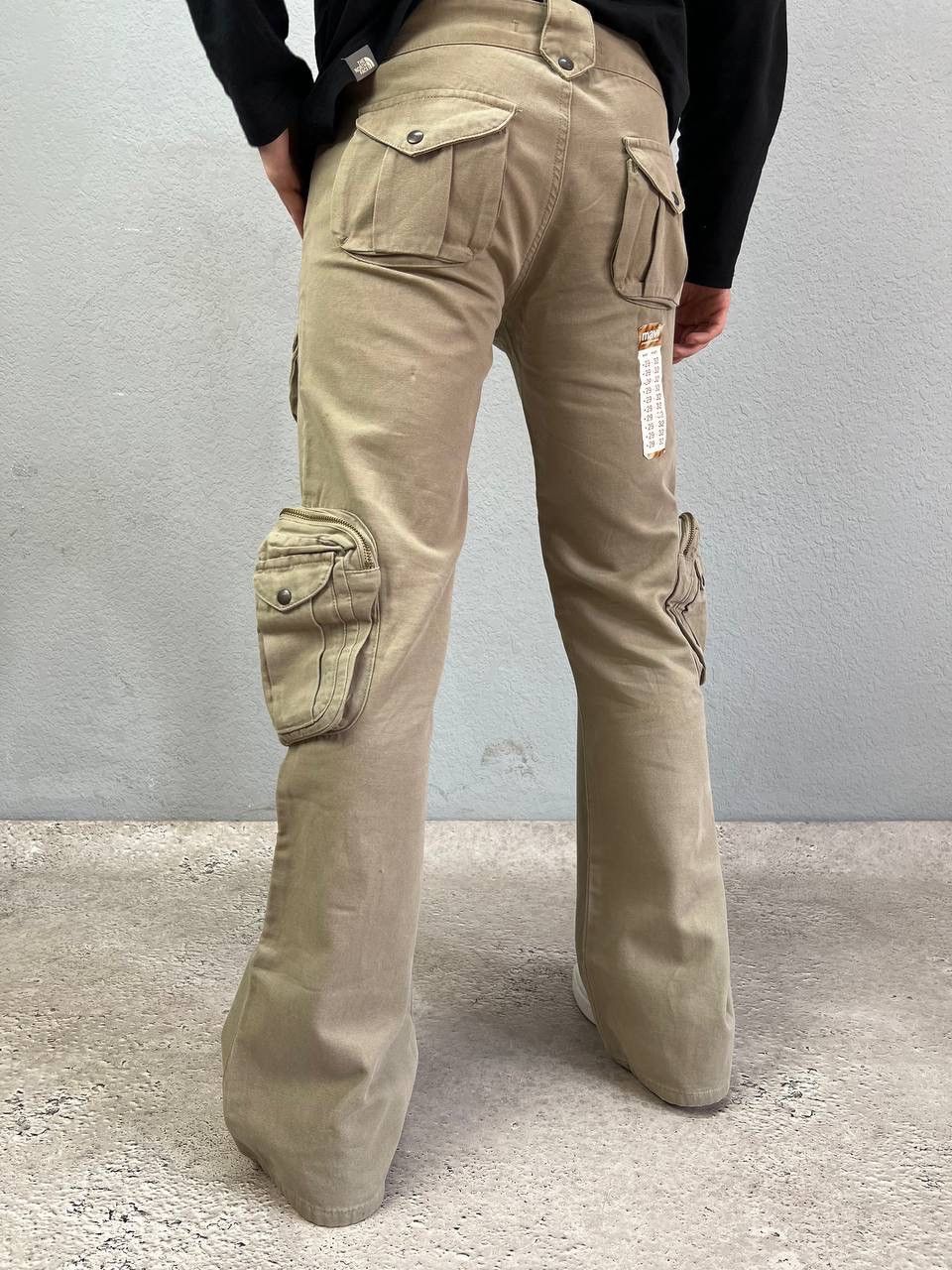 Hysteric Glamour × If Six Was Nine × Le Grande Bleu (L.G.B.) RARE vintage If Six Was Nine style flared cargo pants Y2K Size US 29 - 12 Thumbnail