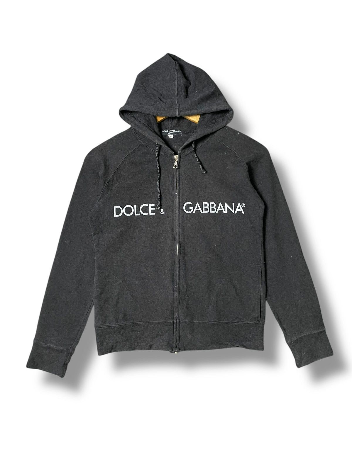 Dolce & Gabbana × Vintage Dolce&Gabbana Brand Full Zipper Hoodie (65) Size US XXS / EU 40 - 1 Thumbnail