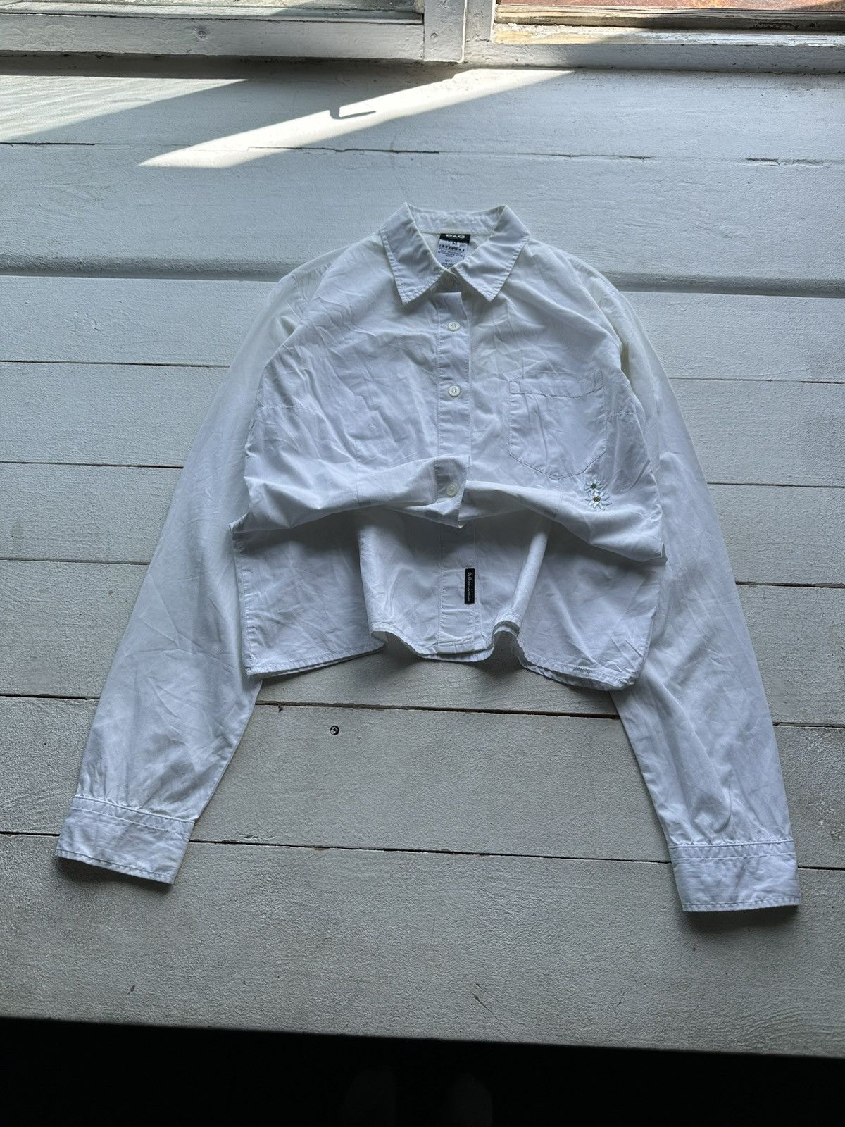 Dolce & Gabbana RARE🚨 Dolce & Gabbana Shirt Blouse luxury rare FLOWER LOGO Size M / US 6-8 / IT 42-44 - 1 Thumbnail