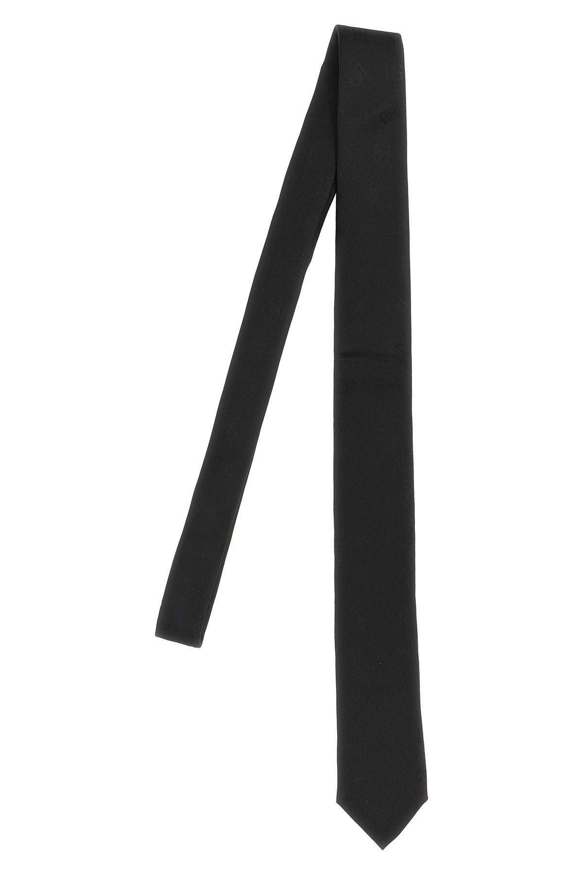 Dolce & Gabbana Jacquard logo tie Size ONE SIZE - 1 Thumbnail