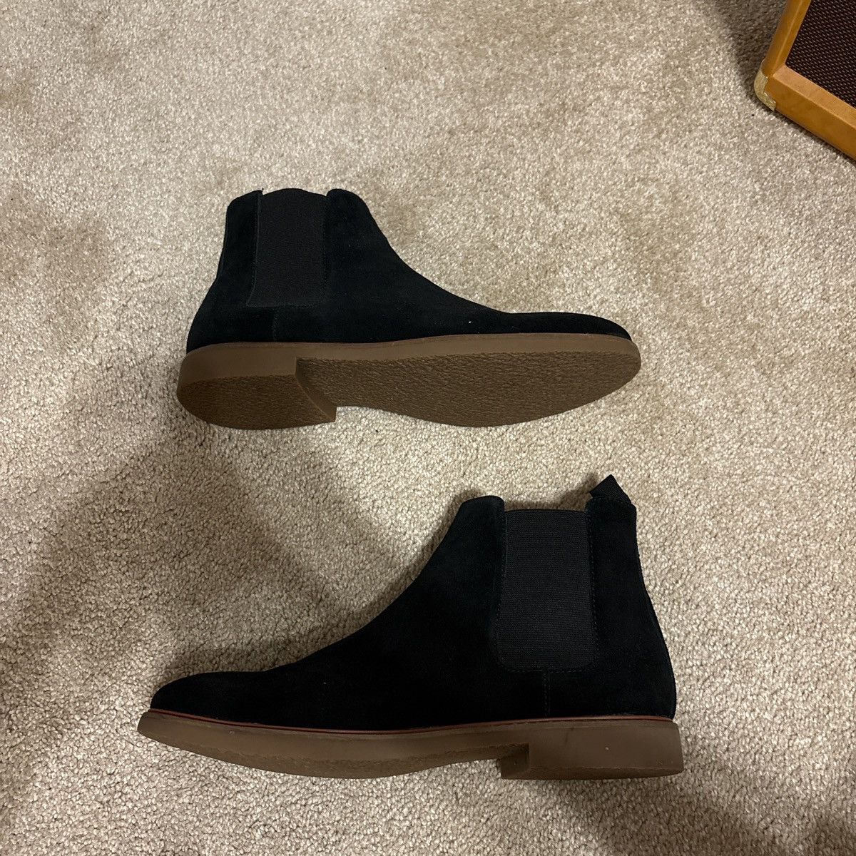 Steve Madden Black suede Chelsea boots Size US 10.5 / EU 43-44 - 1 Thumbnail