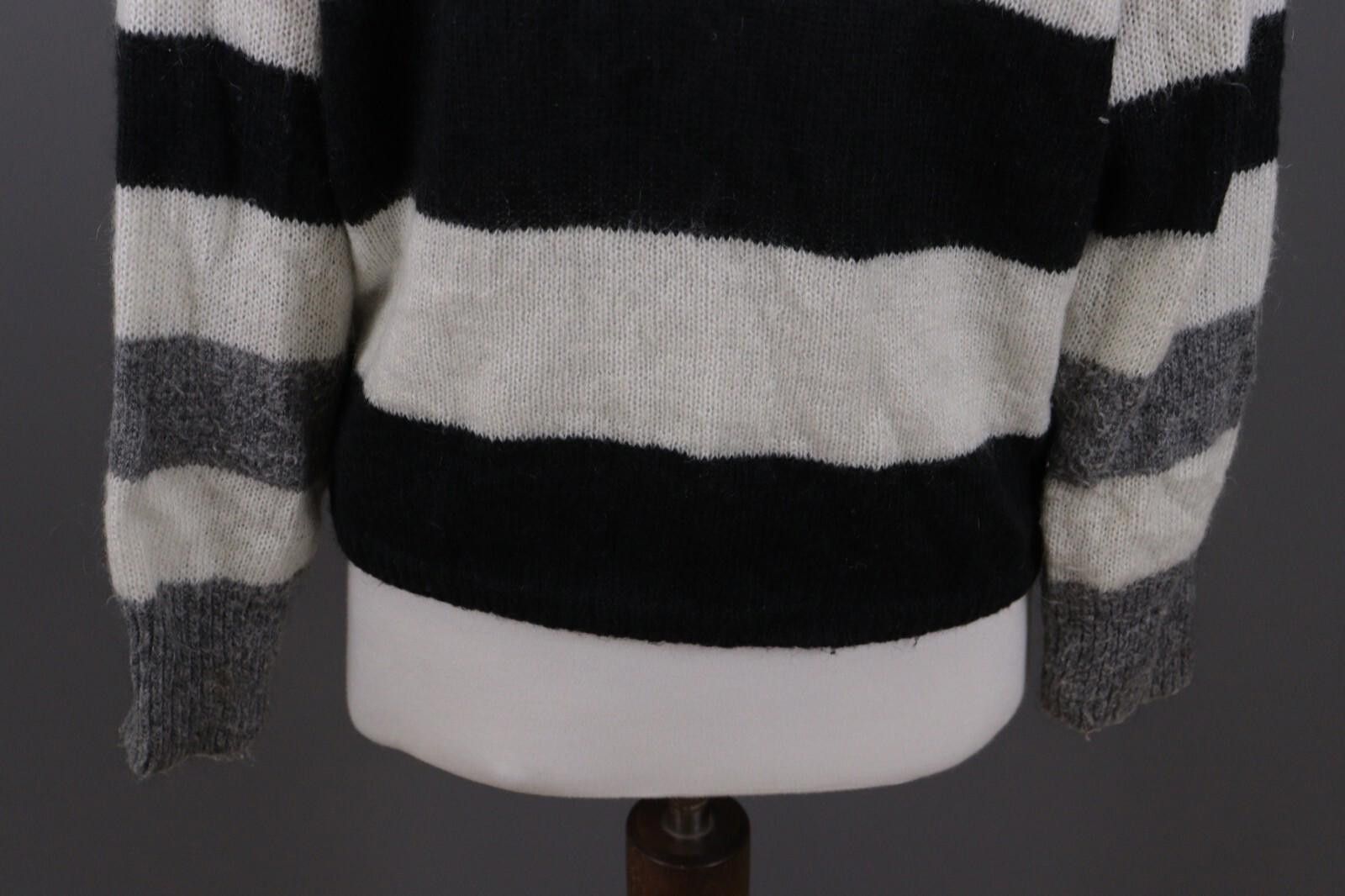 Allsaints All Saints Multicolor Striped Mohair Knit Sweater Size S Size S / US 4 / IT 40 - 12 Thumbnail