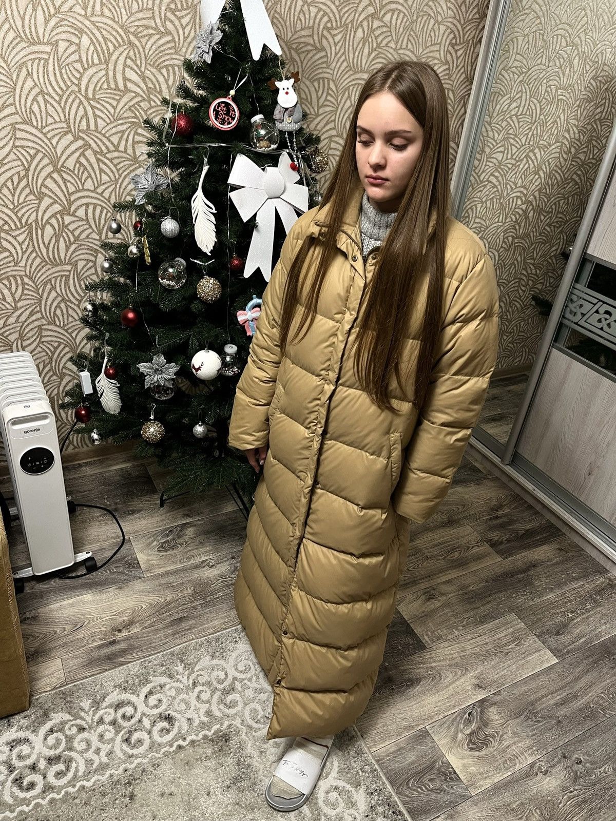 Moncler Moncler Vintage Down Coat Jacket long Size L / US 10 / IT 46 - 4 Thumbnail