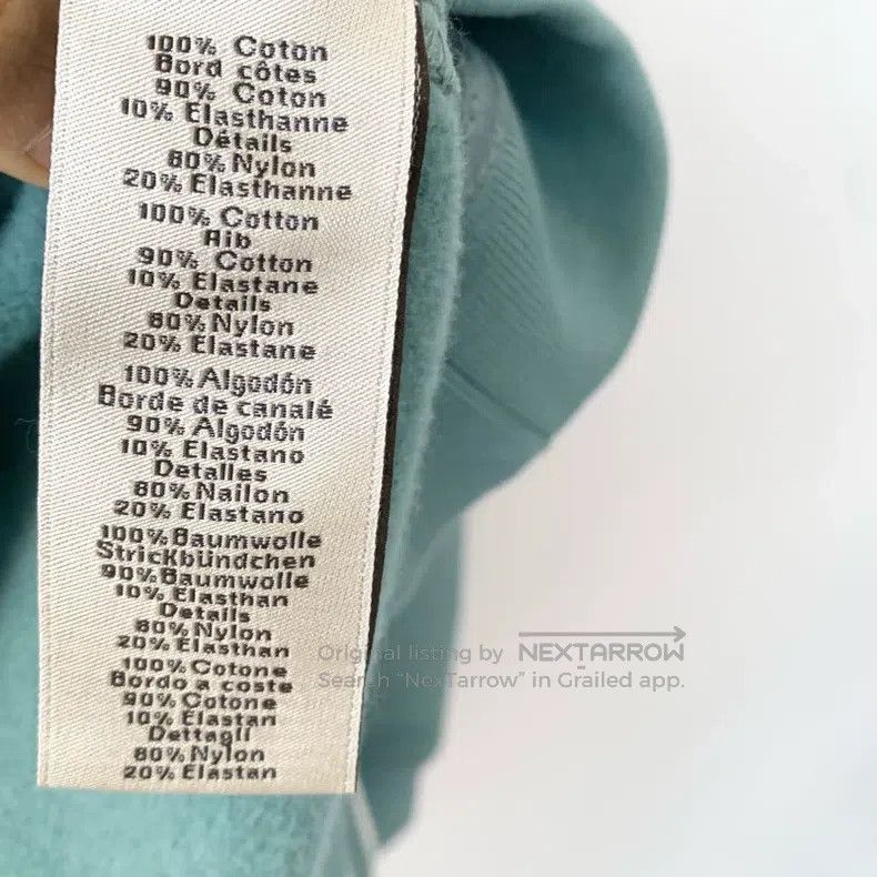 Hermes Hermes Blue Sweatshirt for Men Size US L / EU 52-54 / 3 - 8 Thumbnail