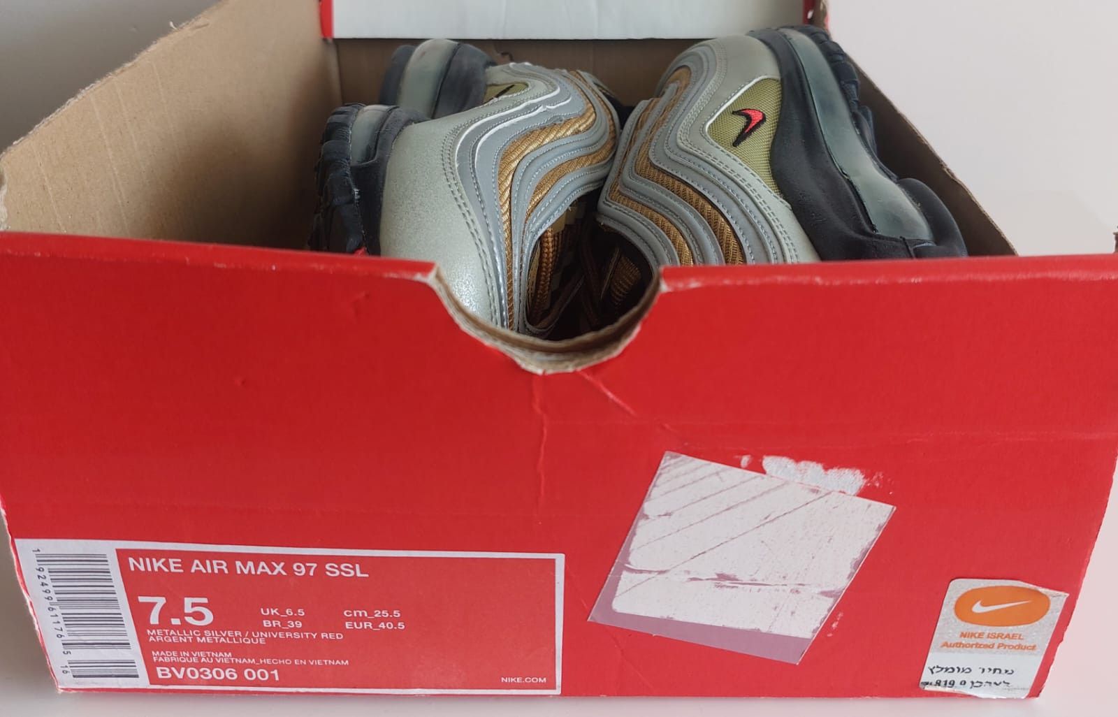Nike Nike Air Max 97 Metallic Pack Size US 7.5 / EU 40-41 - 8 Thumbnail