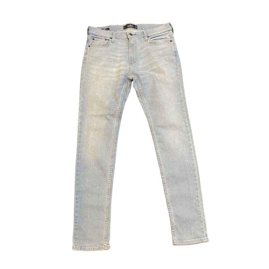 Hollister Epic Flex Men's Skinny Fit Denim Jeans Stretch Size 34X34 Size US 34 / EU 50 - 1 Thumbnail