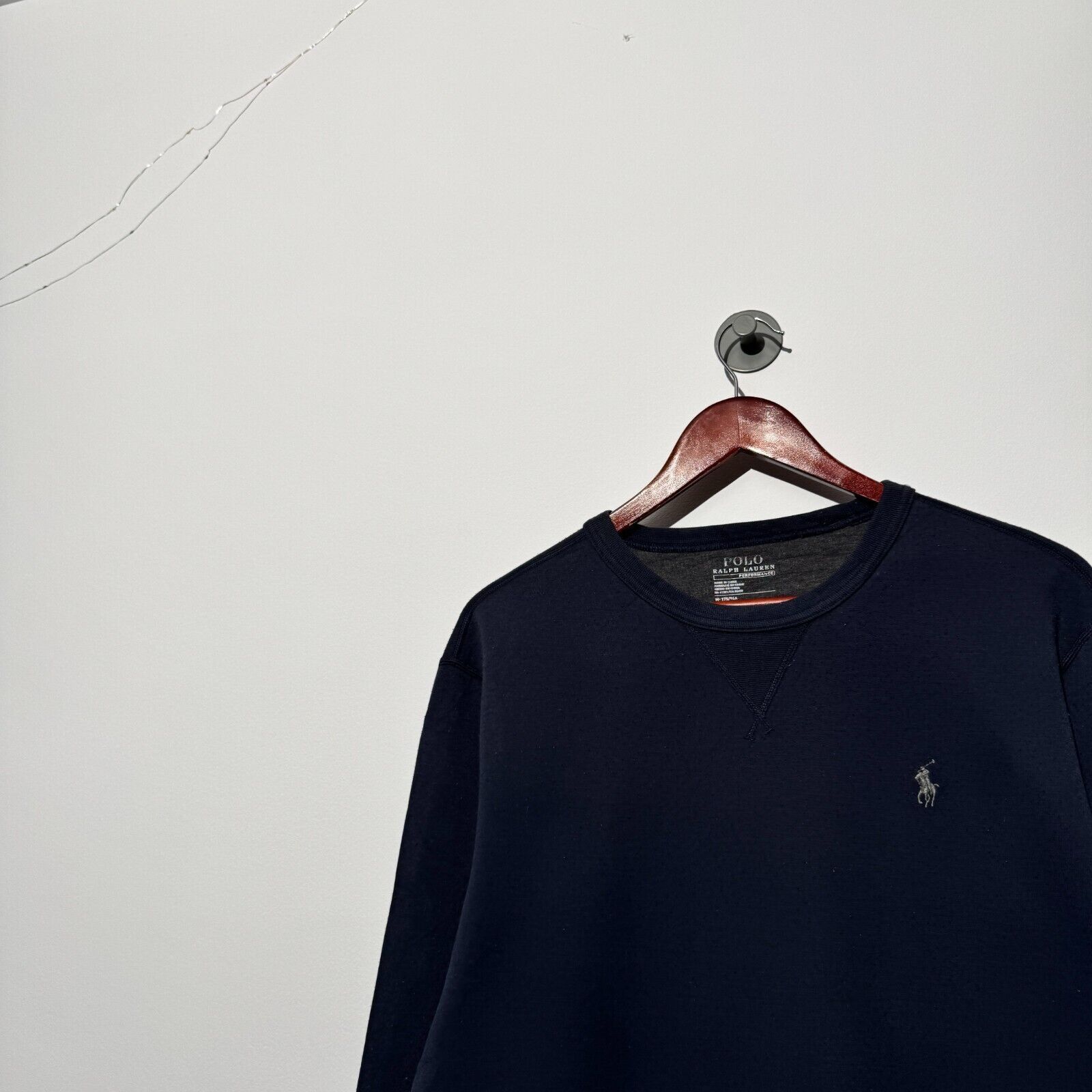 Ralph Lauren Vintage Ralph Lauren Unisex Navy Blue Cotton Sweater Size M Size US M / EU 48-50 / 2 - 5 Thumbnail