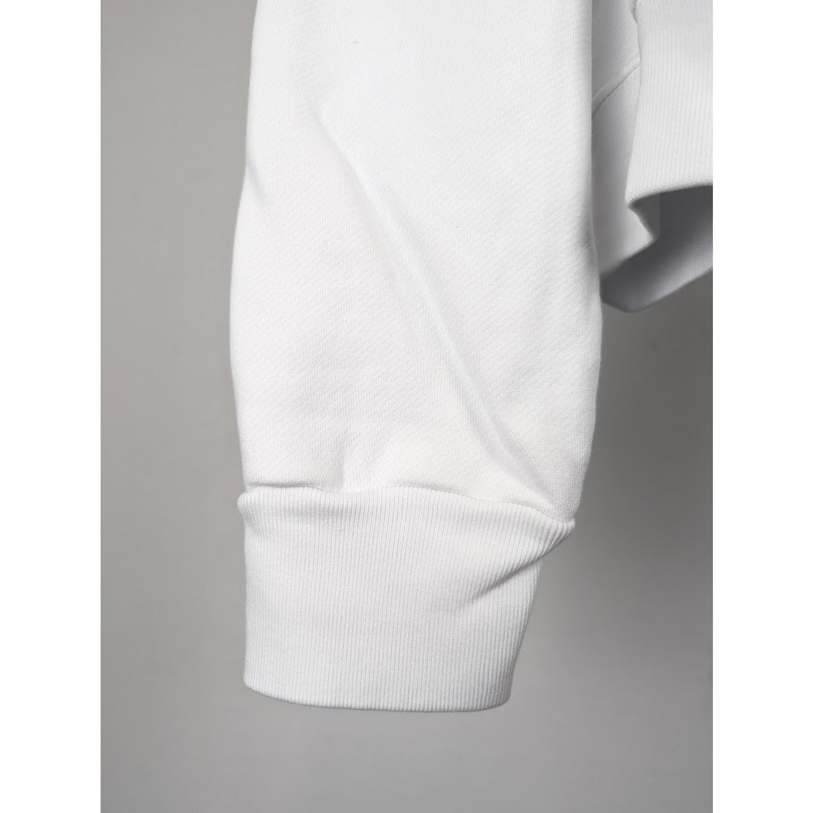 Amiri o1rshd1 MA Bar Embroidery Hoodie in White Size US XXL / EU 58 / 5 - 7 Thumbnail