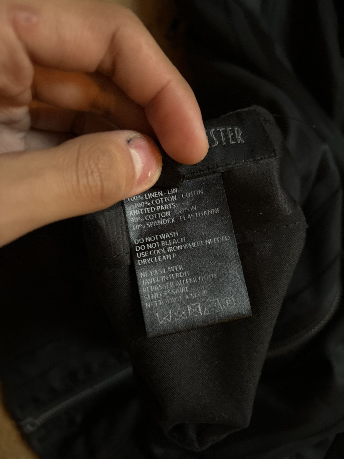 Ann Demeulemeester Ann Demeulemeester Reversible Linen Striped Bomber Jacket Size US S / EU 44-46 / 1 - 10 Thumbnail