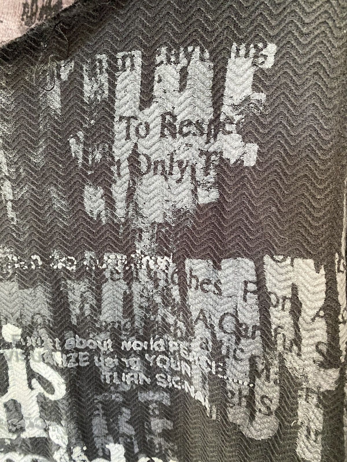 In The Attic Ninja twist herringbone hoodie undercover Size US M / EU 48-50 / 2 - 9 Thumbnail