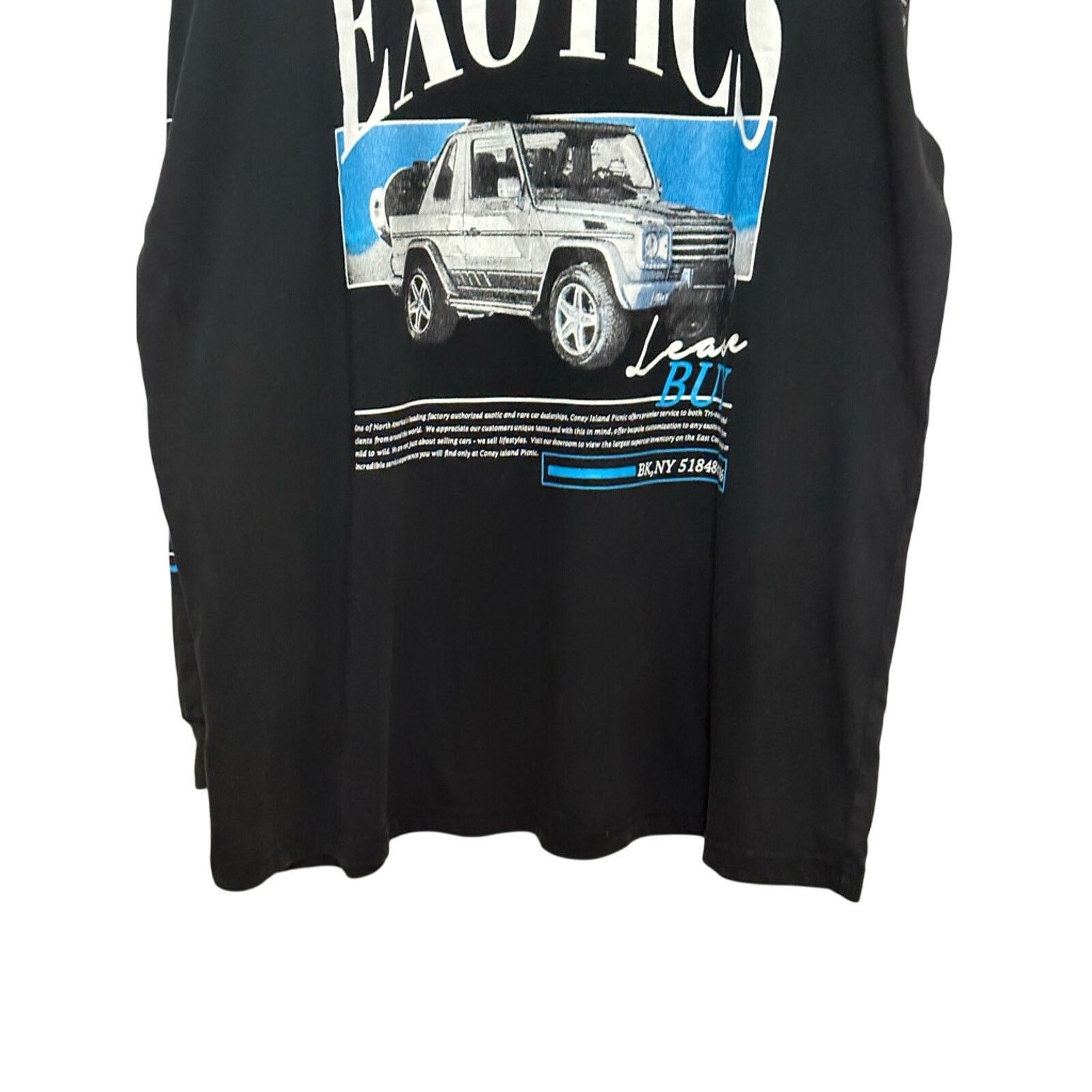 Other Coney Island Picnic TShirt With Graphic Tee Exotics Black XL Size XL / US 12-14 / IT 48-50 - 5 Thumbnail