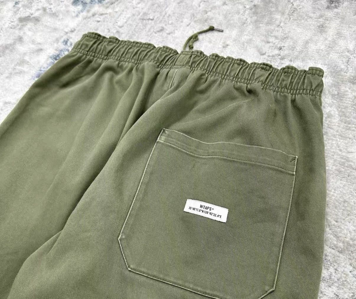 Wtaps WTAPS 21AW SEAGULL 03 Twill Drawstring Casual Pants J16 Size US 34 / EU 50 - 5 Thumbnail