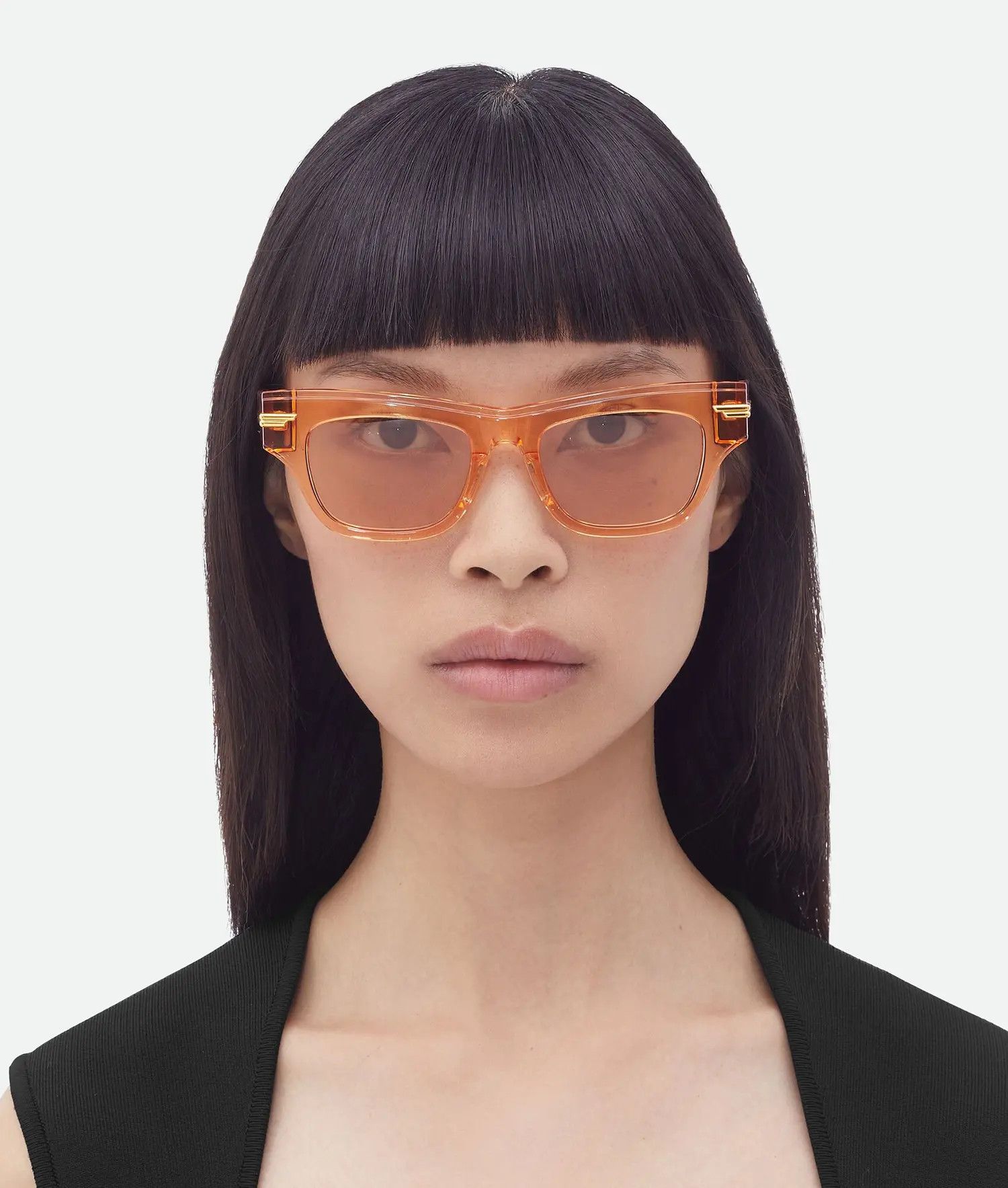 Bottega Veneta o1n1vont0525 Size: OS / Unisex Mitre Square Sunglasses Size ONE SIZE - 6 Thumbnail