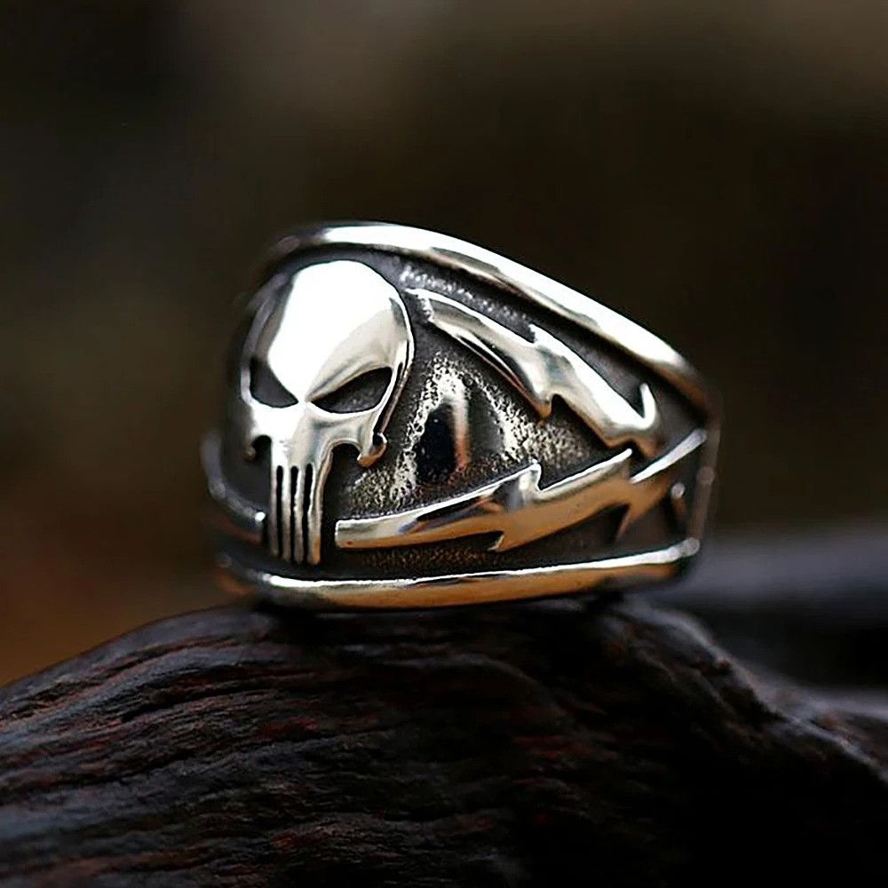 Other Skull Mask Ring For Men Size ONE SIZE - 2 Thumbnail