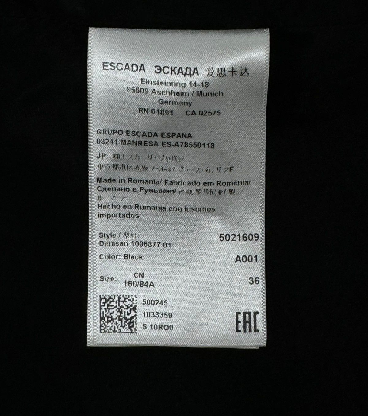 Escada Escada Viscose-Acetate Dress Knee-Length size DE36 IT42 Size M / US 6-8 / IT 42-44 - 12 Thumbnail
