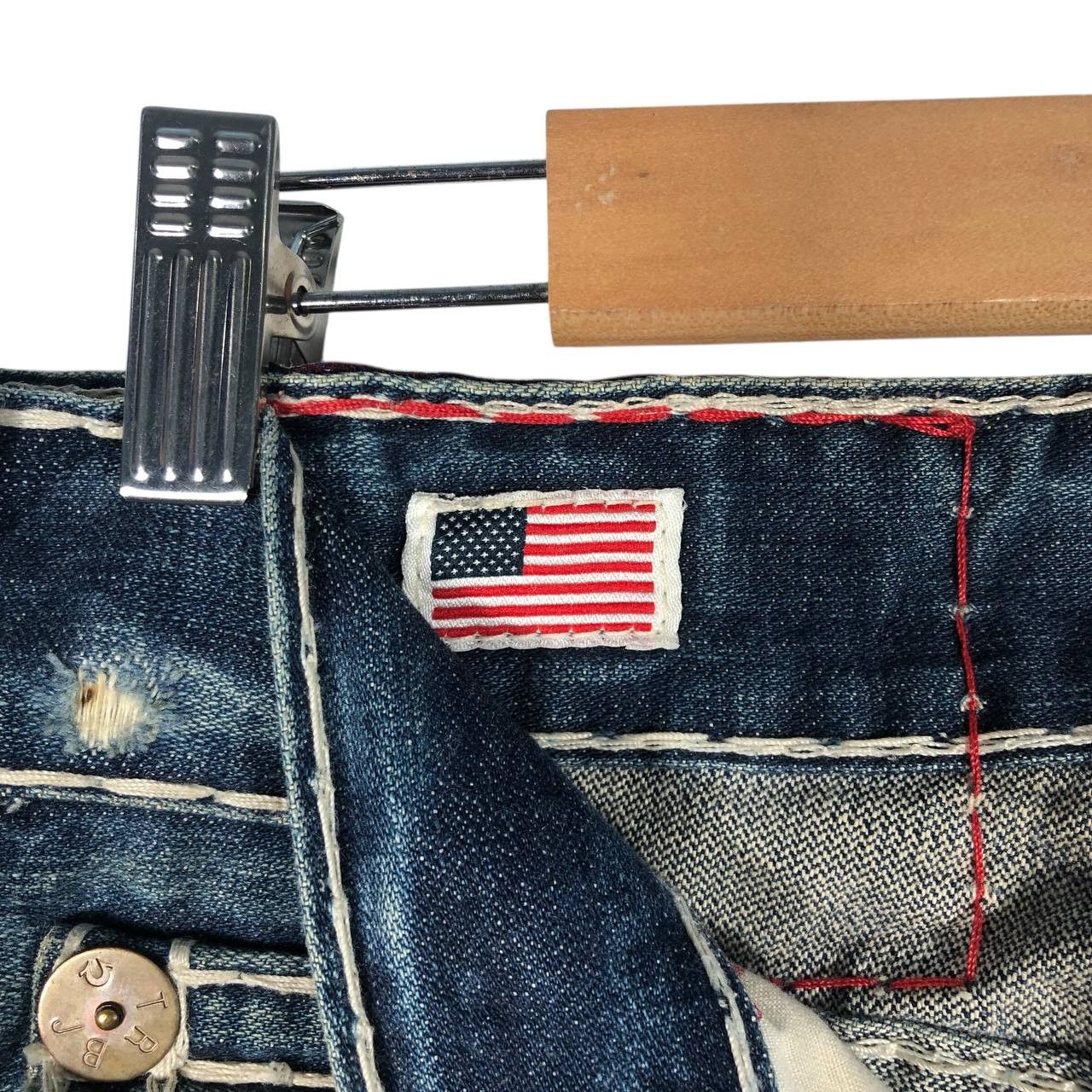 True Religion True Religion Women Joey Super T Jeans Size 34" / US 12 / IT 48 - 14 Thumbnail