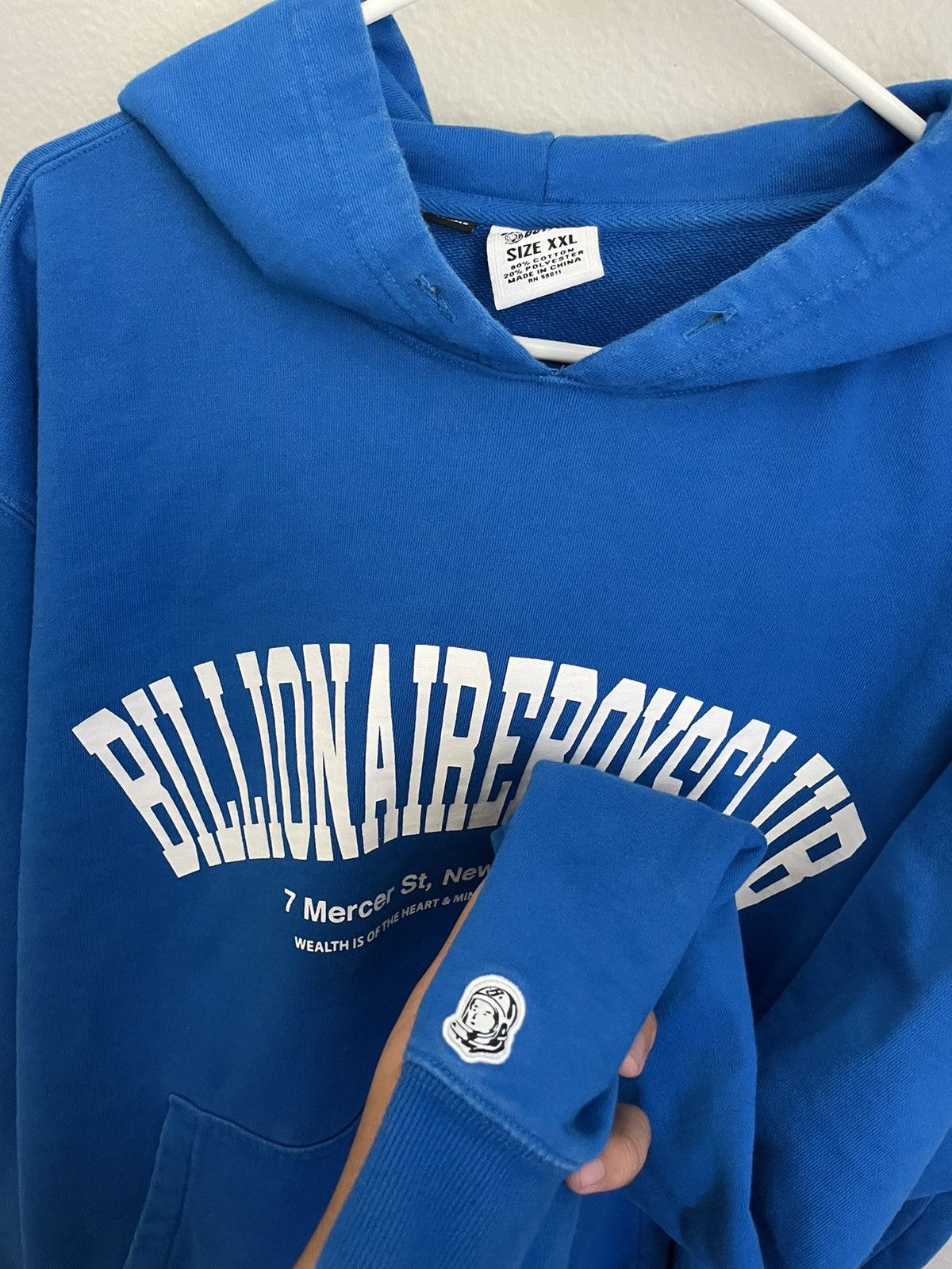 Billionaire Boys Club Billionaire Boys Club Hoodie Blue XXL Size US XXL / EU 58 / 5 - 3 Thumbnail