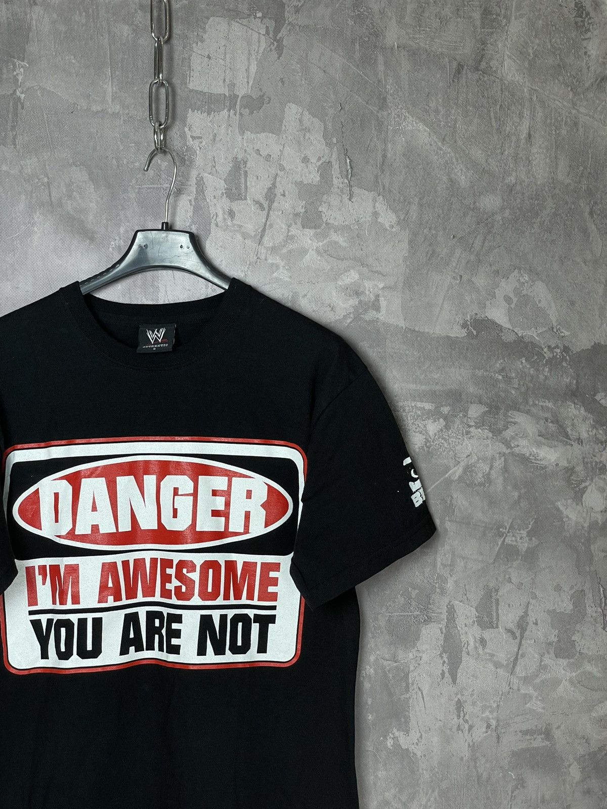 Vintage × WWE Vintage 00s WWE Retro Big Logo “Danger” T shirt Size US S / EU 44-46 / 1 - 4 Thumbnail