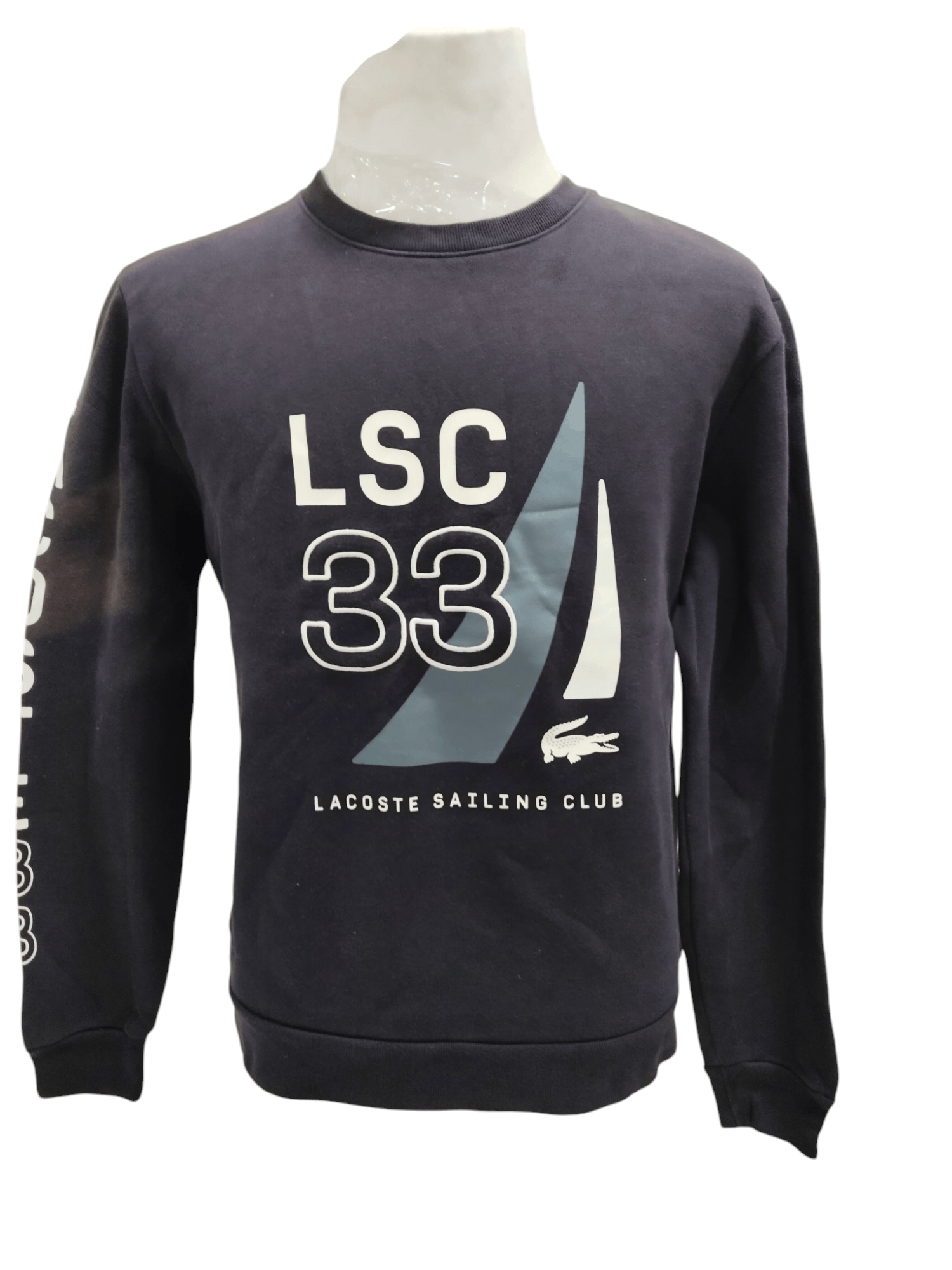 Japanese Brand × Lacoste × Vintage Vintage Lacoste Big Logo Sweatshirt Size US L / EU 52-54 / 3 - 1 Thumbnail