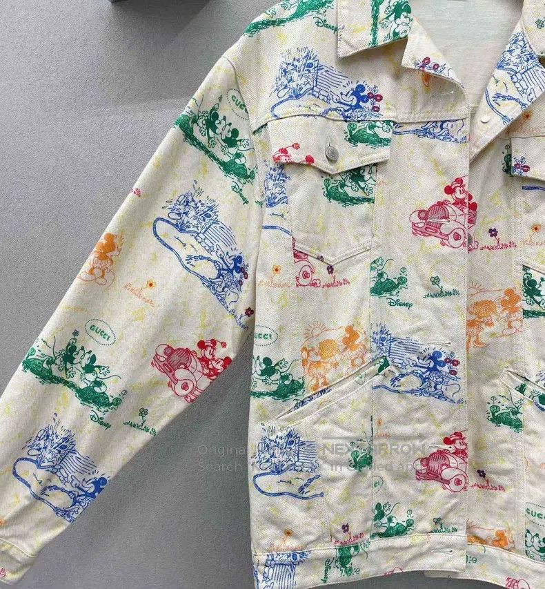 Gucci Gucci Graffiti denim jacket Size US XXS / EU 40 - 4 Thumbnail