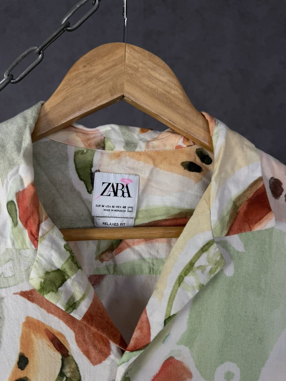 Zara Zara Man crazy Hawaiian shirt Size US M / EU 48-50 / 2 - 3 Thumbnail