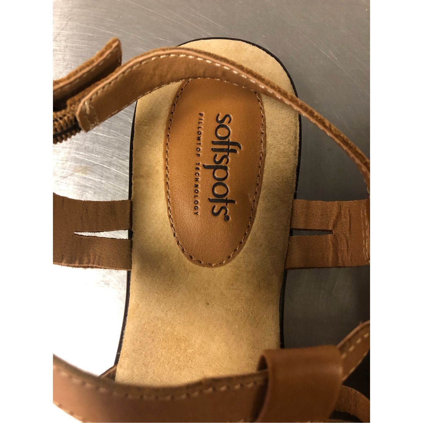 Other Softspots Pillowtop Technology Women’s Leather Brown and Tan Size US 9 / IT 39 - 4 Thumbnail