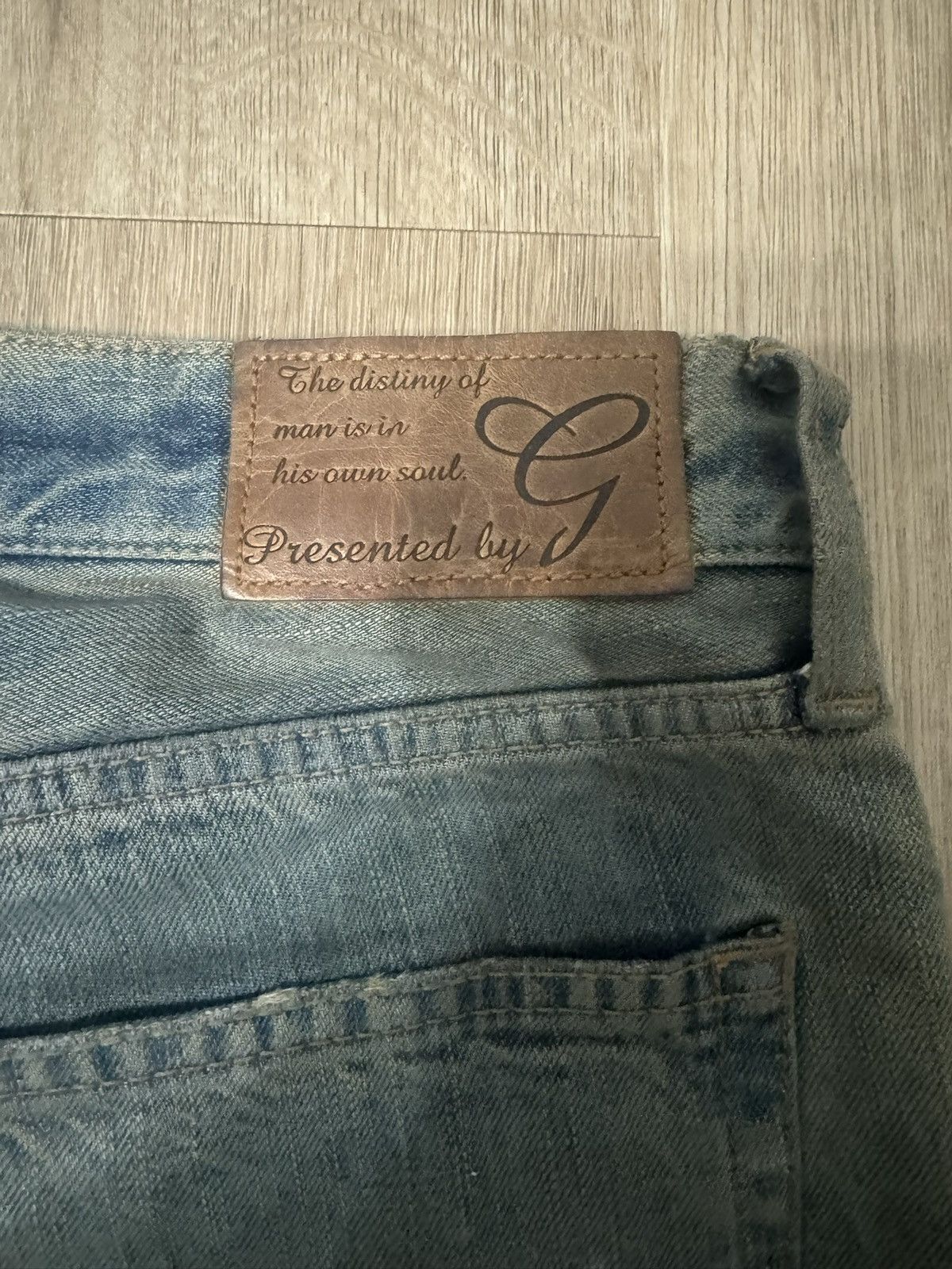 Japanese Brand GOA mudwash flare denim Size US 31 - 4 Thumbnail