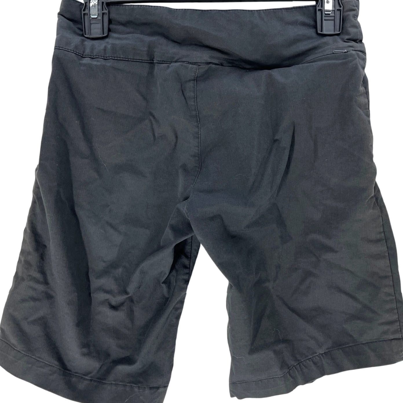 Oakley Oakley Shorts Bermuda Women 4 Gray Inseam 10.5" Cotton Blend Athleisure Golf Pickleball Mid Rise Size 26" / US 2 / IT 38 - 2 Thumbnail