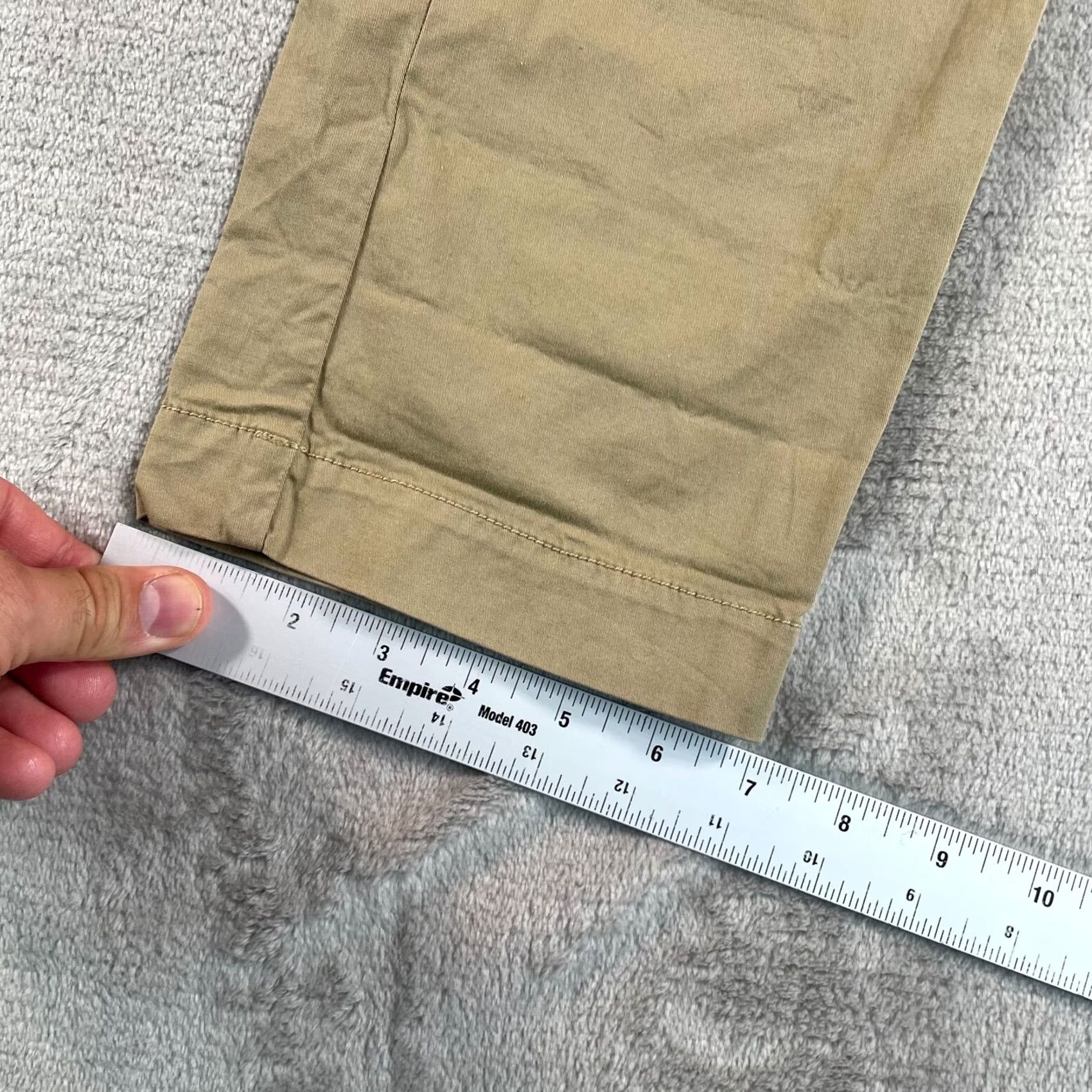 Sunspel Sunspel Chino Pants Men 34x34 Beige Flat Front Straight Leg Designer NWOT 245 Size US 34 / EU 50 - 7 Thumbnail