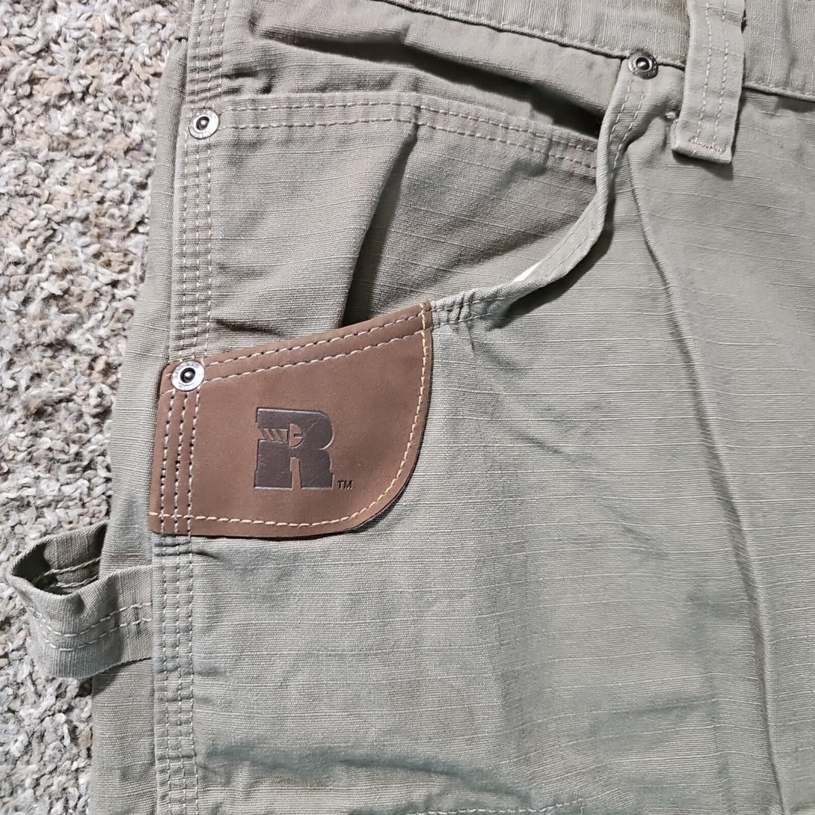 Wrangler Riggs Ripstop Workwear Pants By Wrangler 46x32 Size US 44 / EU 60 - 2 Thumbnail