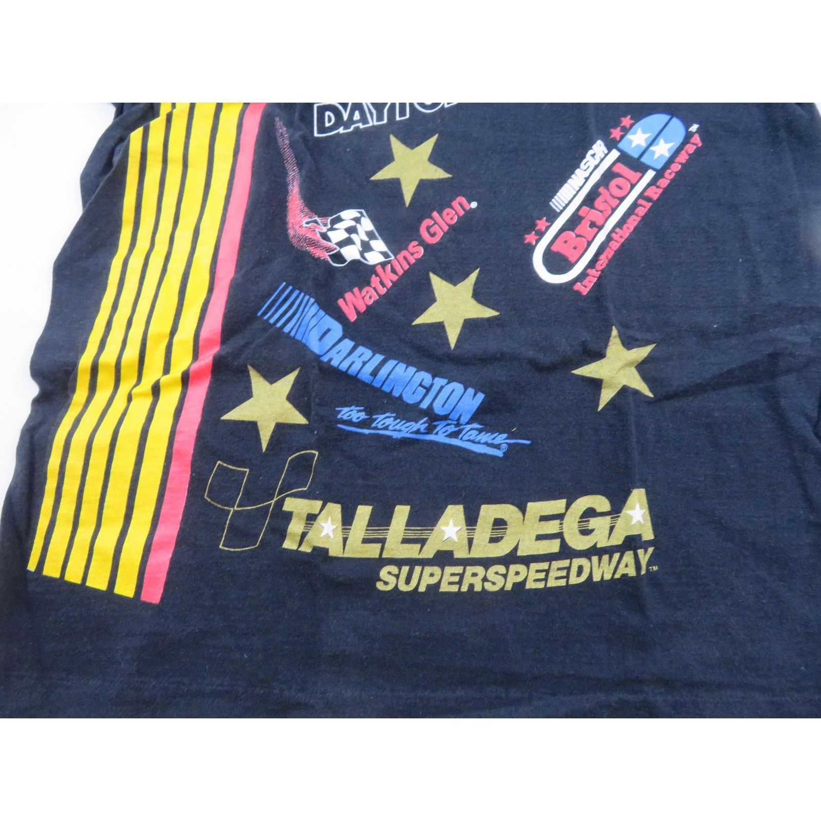 Fruit Of The Loom 90s NASCAR All Over Print T-shirt, Black and White, Size L Size US L / EU 52-54 / 3 - 5 Thumbnail