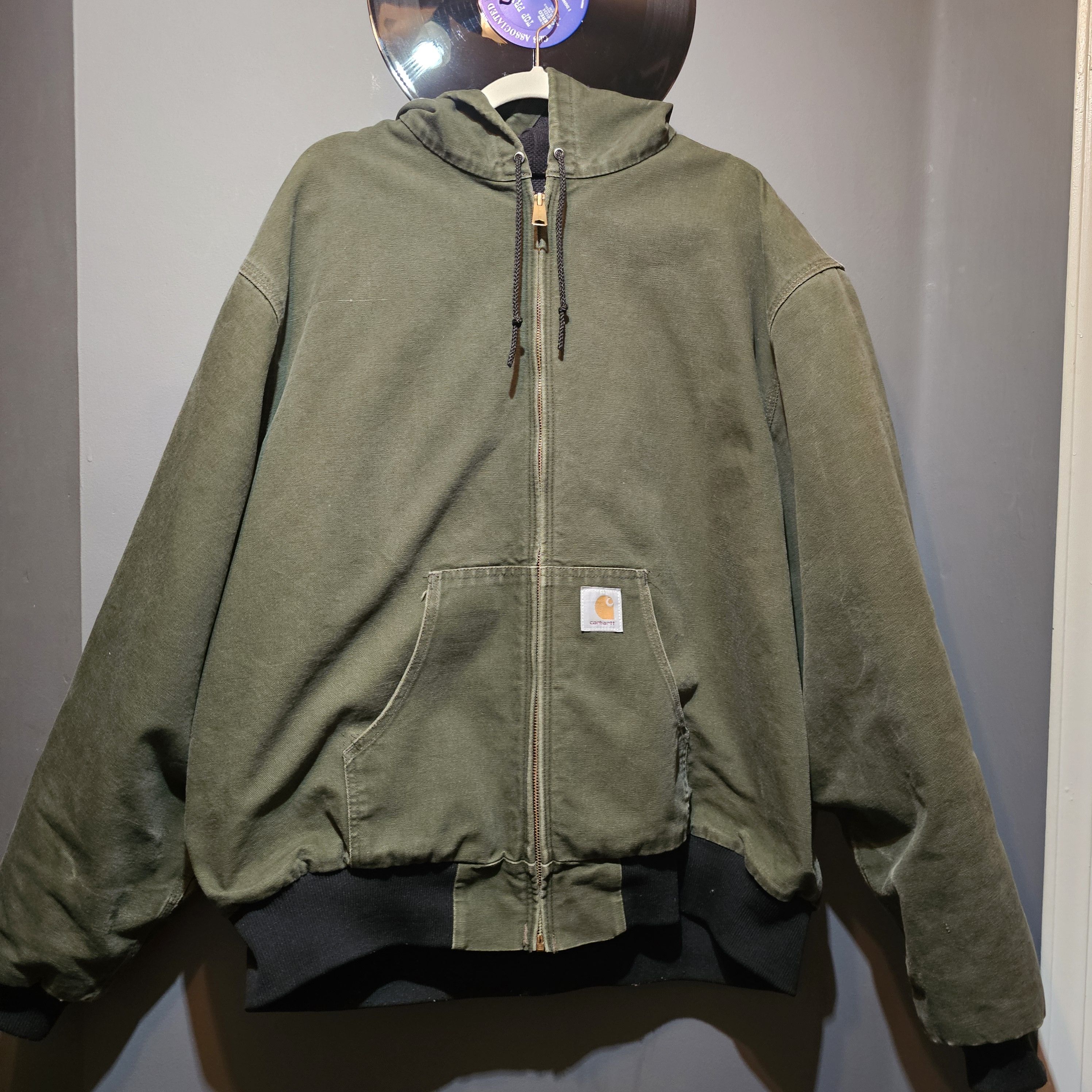 Carhartt Vintage 3XL Carhartt Moss Olive Green Carhartt JR104 Union Size US XXL / EU 58 / 5 - 7 Thumbnail