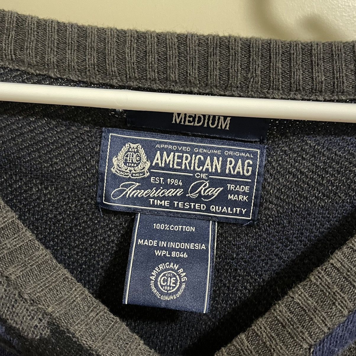 American Rag American Rag CIE Grey & Blue Camouflage Crewneck Sweatshirt Size US M / EU 48-50 / 2 - 3 Thumbnail