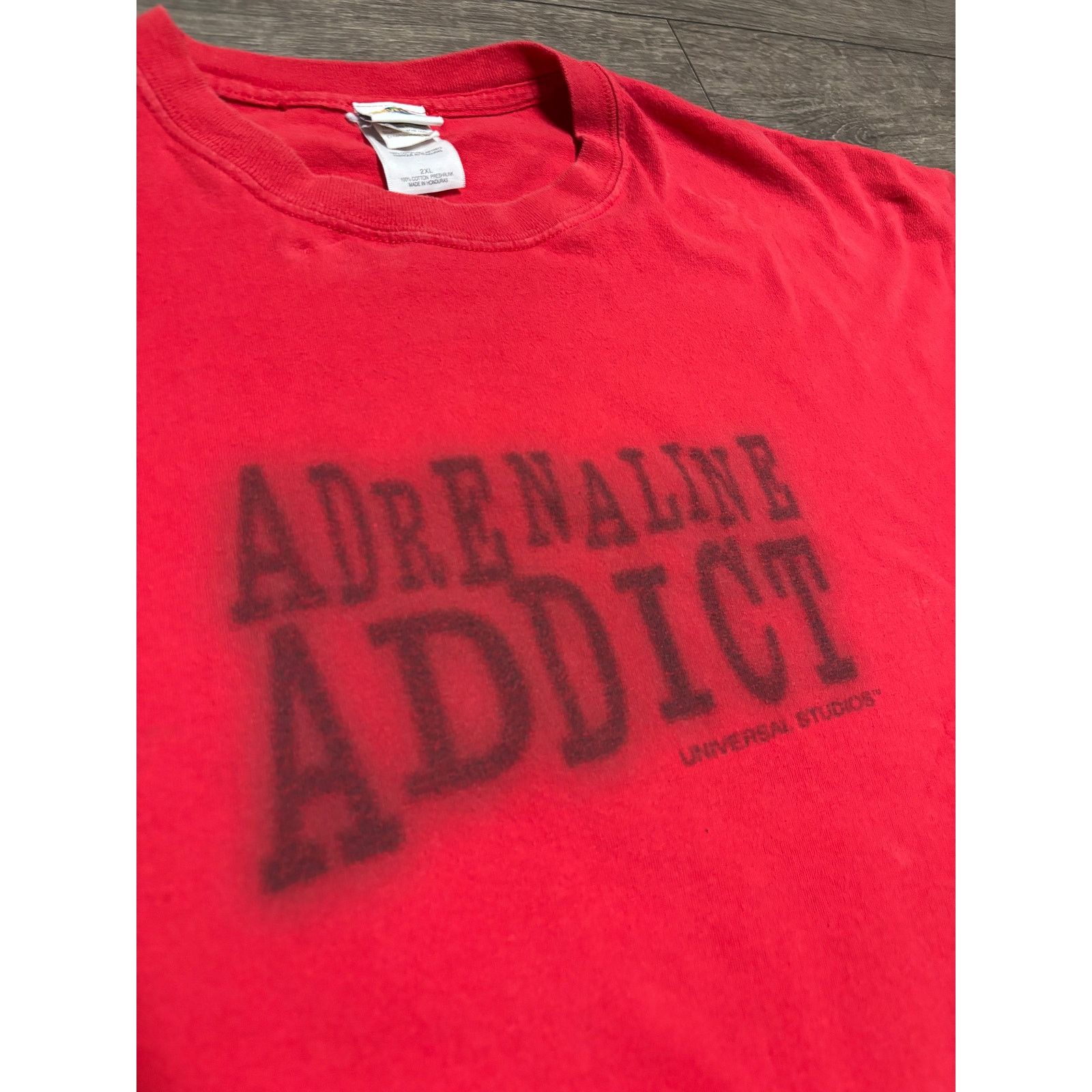 Universal Studios × Vintage Vintage Universal Studios Rides Sz 2XL Red Tee 90s Size US XXL / EU 58 / 5 - 4 Thumbnail