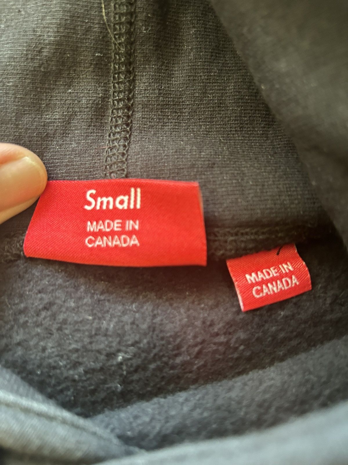 Supreme Supreme FW 18 Black Script Hoodie Size US S / EU 44-46 / 1 - 4 Thumbnail
