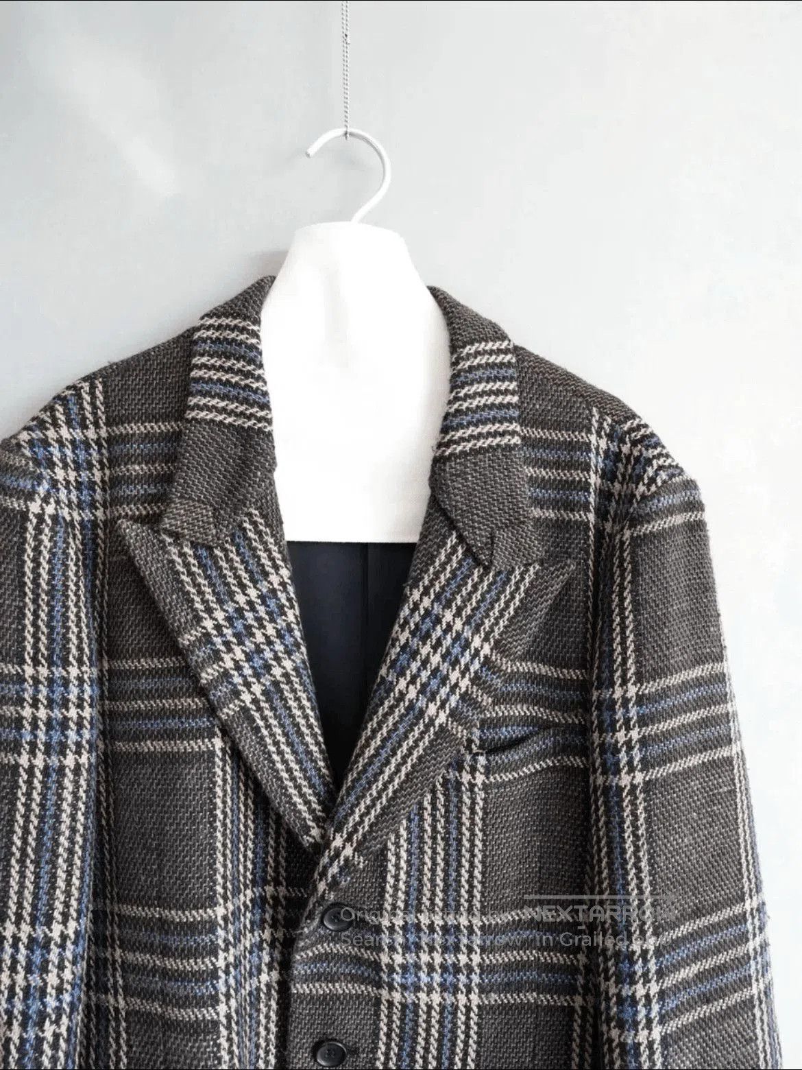 Yohji Yamamoto Sz 3 Yohji Yamamoto 23AW Plaid Pattern Jacket. Size US L / EU 52-54 / 3 - 3 Thumbnail