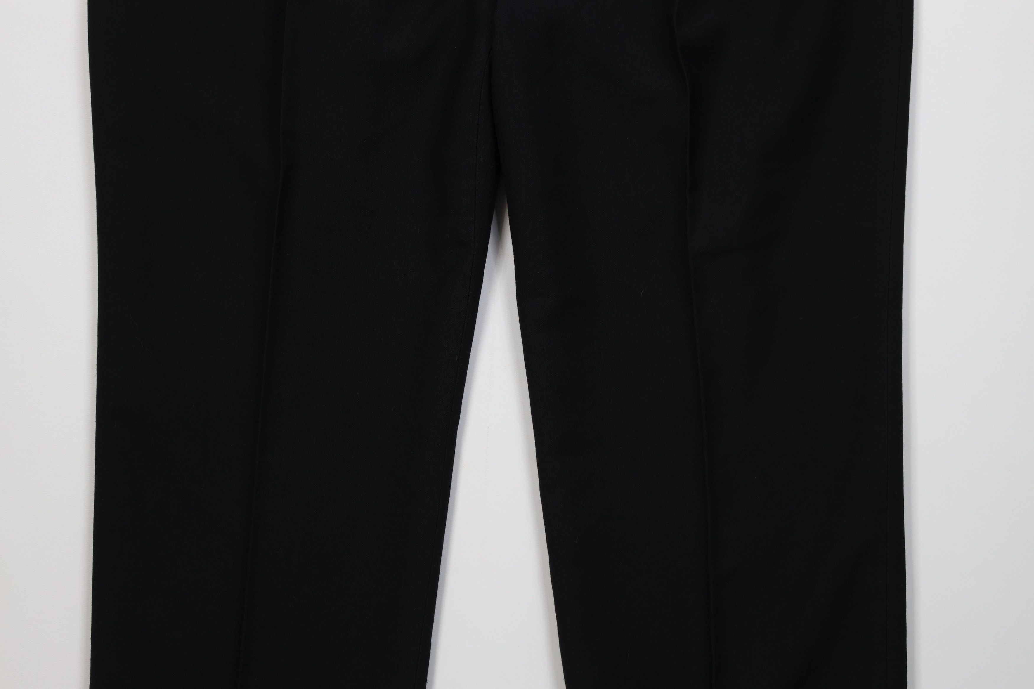 Vintage Vintage 70s Streetwear Wool Blend Knit Wide Leg Chino Pants Size US 42 / EU 58 - 3 Thumbnail