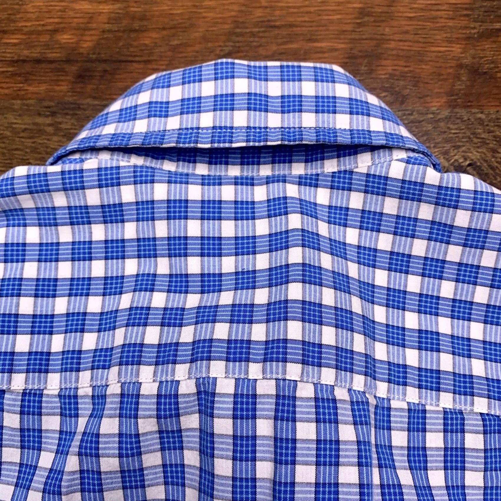 Vintage J Crew Shirt Adult XS Blue Plaid Button-Up Long Sleeve Mens Regular Size US XS / EU 42 / 0 - 7 Thumbnail