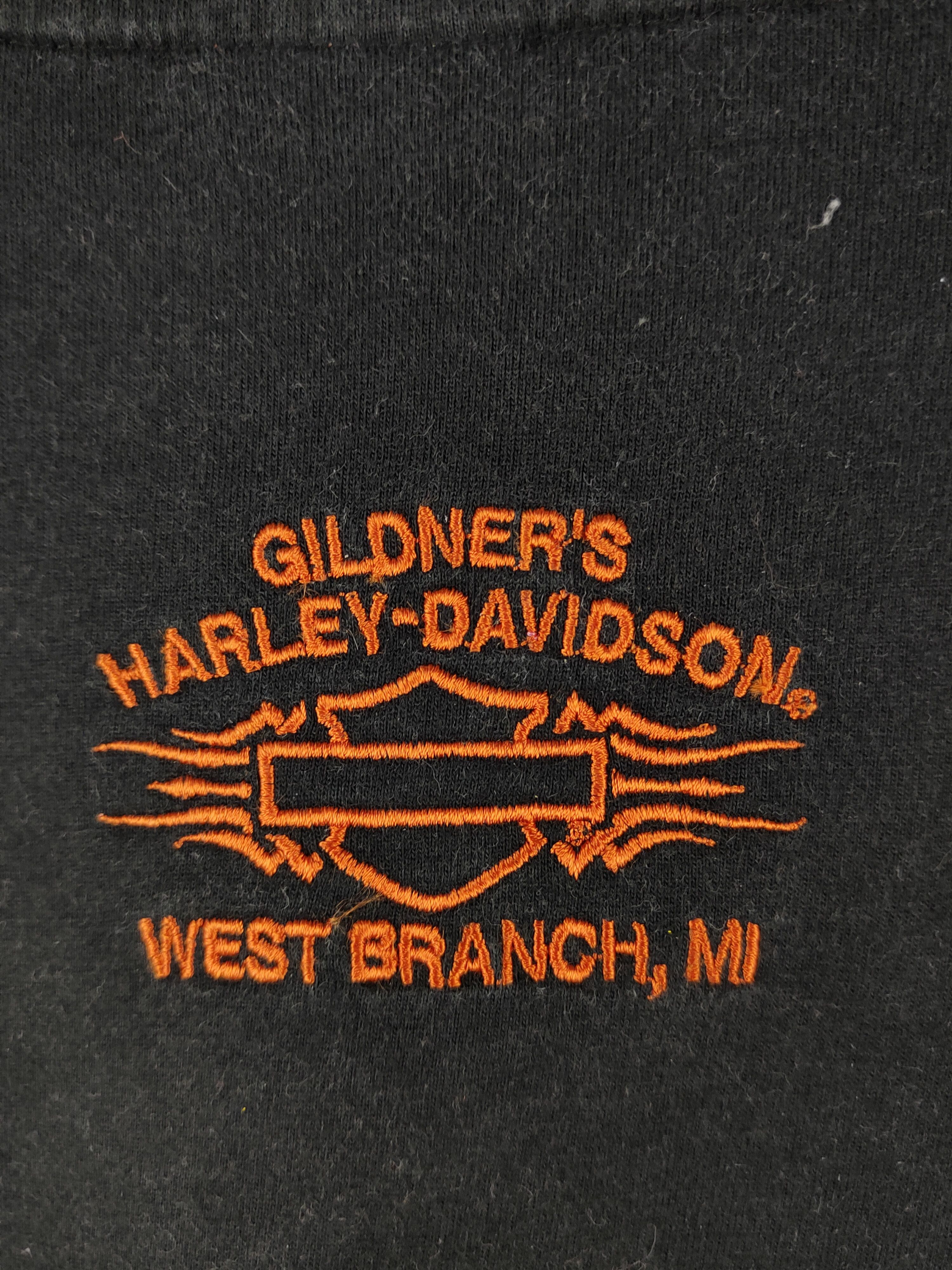 Harley Davidson Harley Davidson Black Short Sleeve T-Shirts #S2047 Size US L / EU 52-54 / 3 - 10 Thumbnail