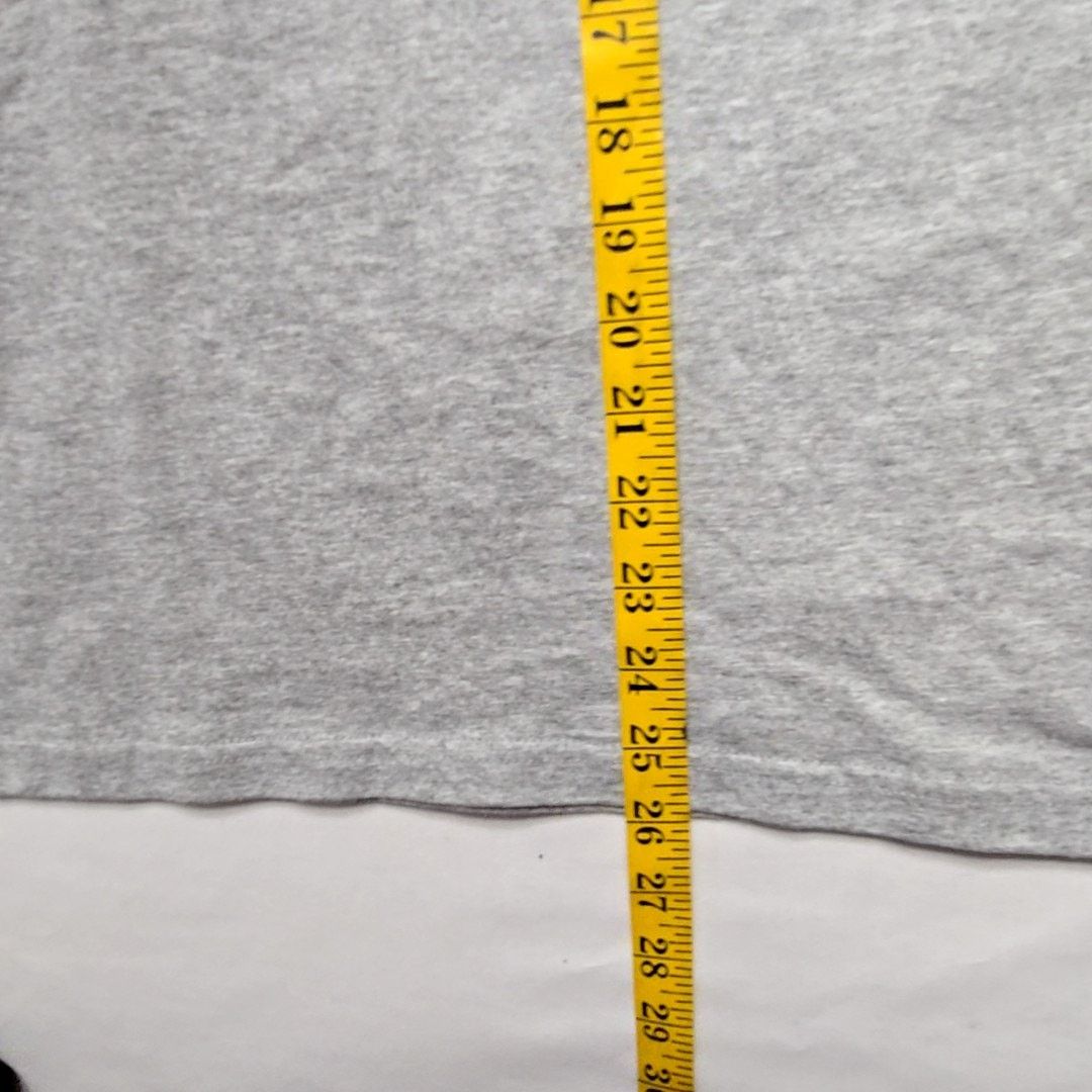 Anvil Vintage Gunnison Floral Tee Anvil Gray M V-Neck Shirt 90s Size M / US 6-8 / IT 42-44 - 6 Thumbnail