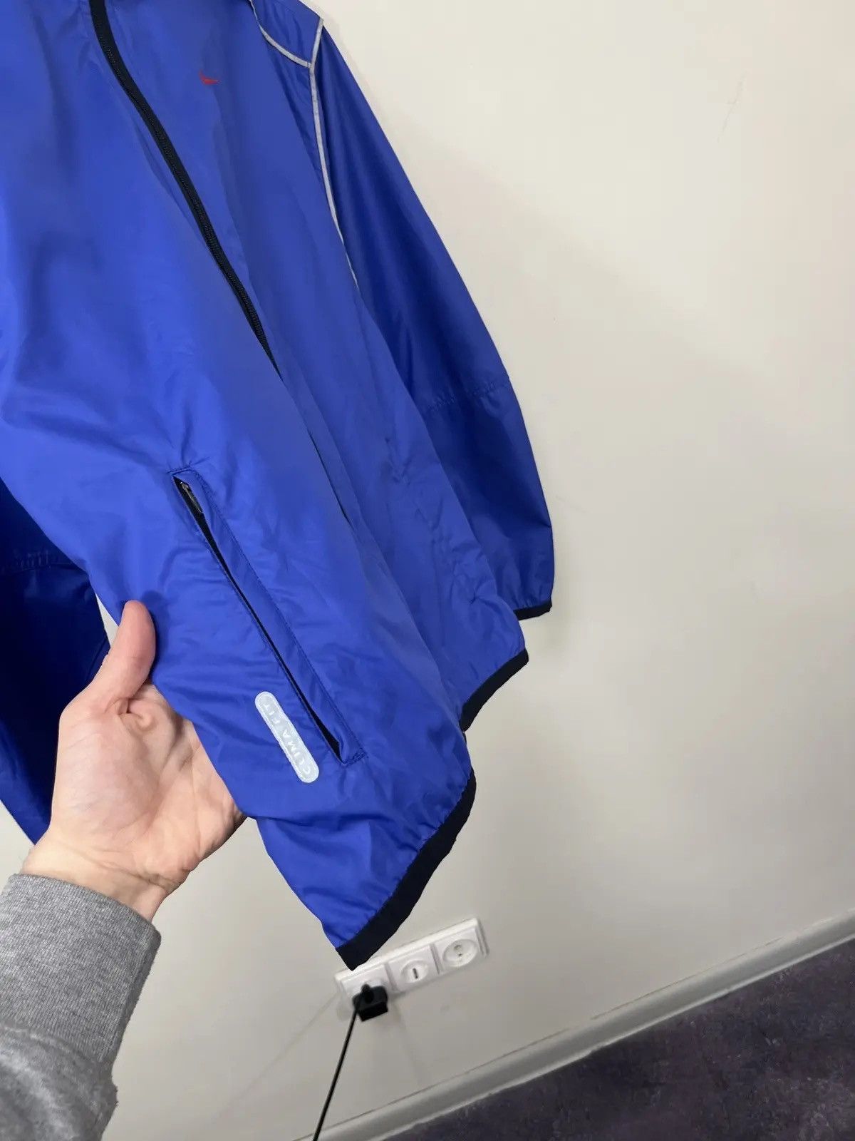 Nike × Vintage Vintage Nike Y2K Clima-Fit Retro Hype Track Top Jacket Size US M / EU 48-50 / 2 - 4 Thumbnail