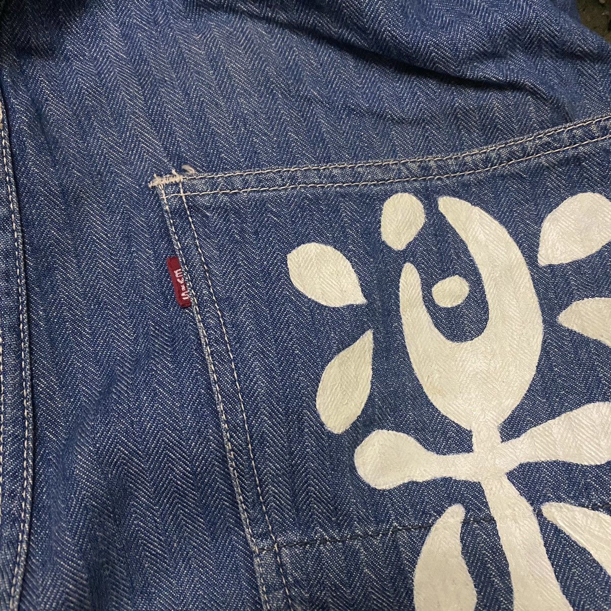 Evisu Vintage Evis Evisu Overalls Painter Herringbone Size US 34 / EU 50 - 19 Thumbnail