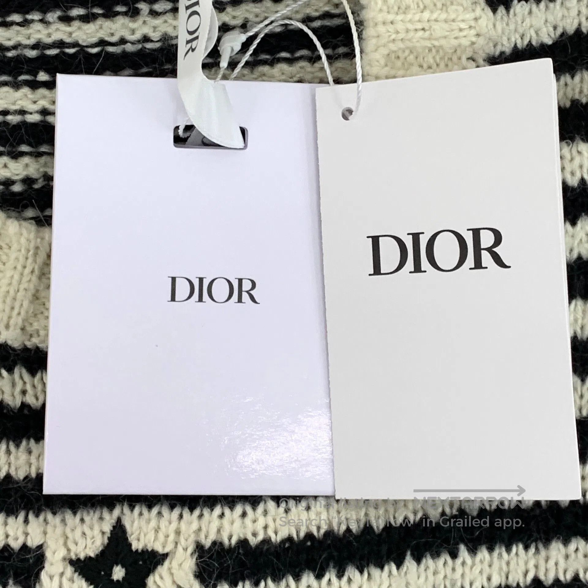 Dior Dior Colorblock Stripe Star Cotton Sweater. Size S / US 4 / IT 40 - 8 Thumbnail