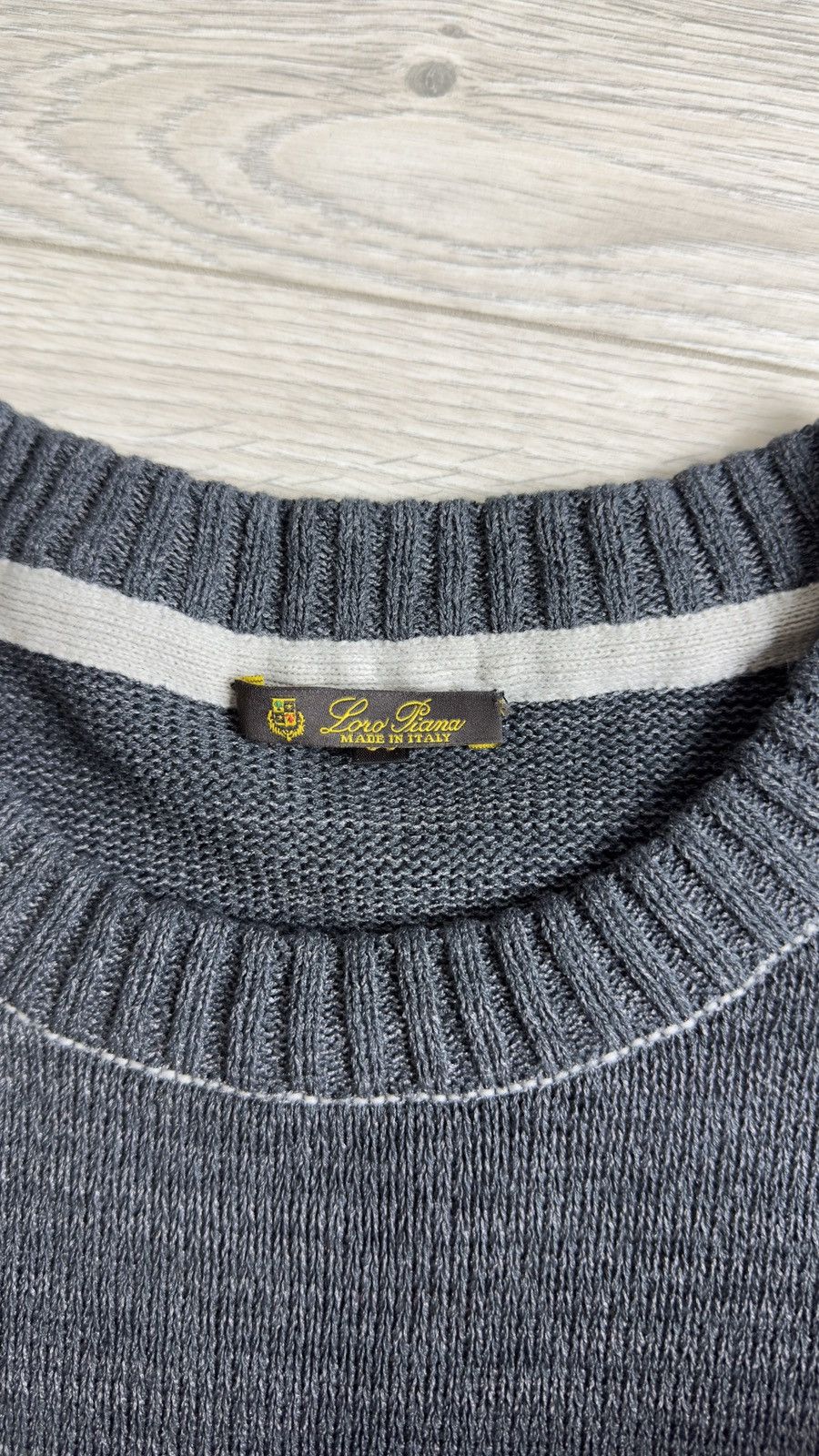 Loro Piana Loro Piana Lino Cotton Sweater Size US XL / EU 56 / 4 - 4 Thumbnail