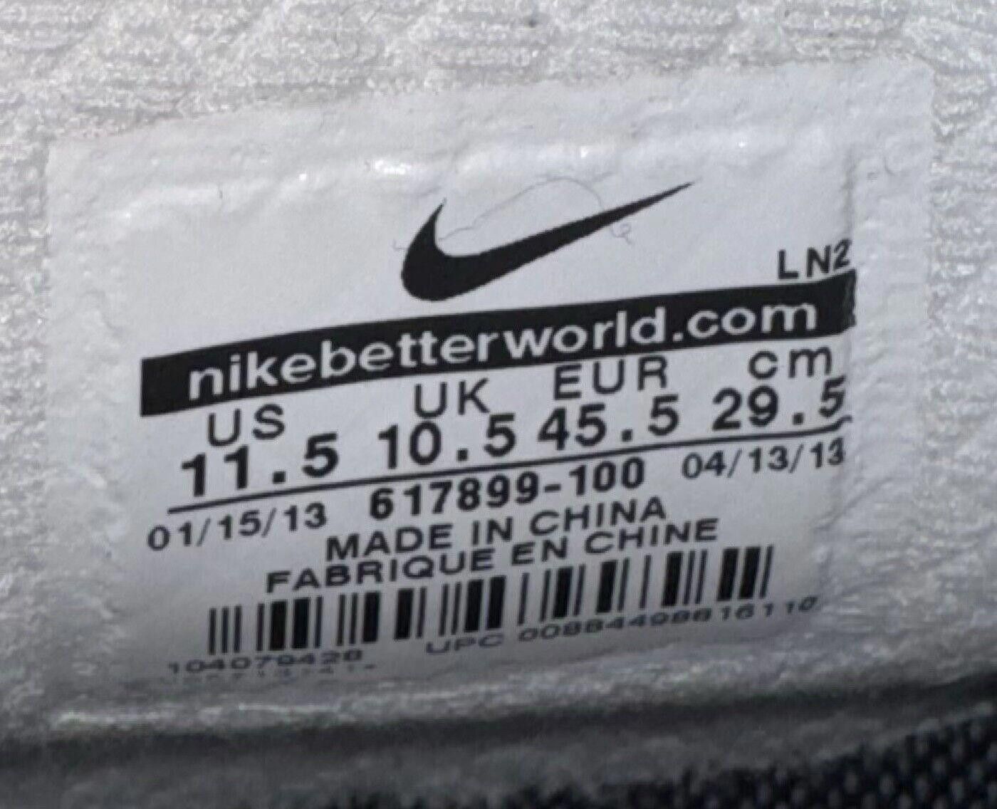 Nike Nike Lunar Force 1 HYP HI Baltimore 617899-100 Sz 11.5 w BOX Size US 11.5 / EU 44-45 - 9 Thumbnail
