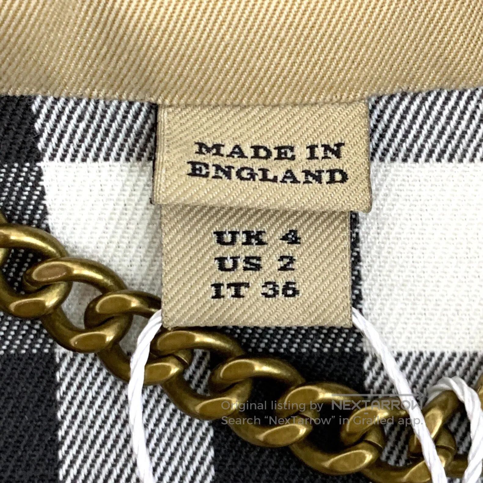 Burberry Burberry Brown Cotton Collar Double-breasted Long Sleeve B Size XS / US 0-2 / IT 36-38 - 6 Thumbnail