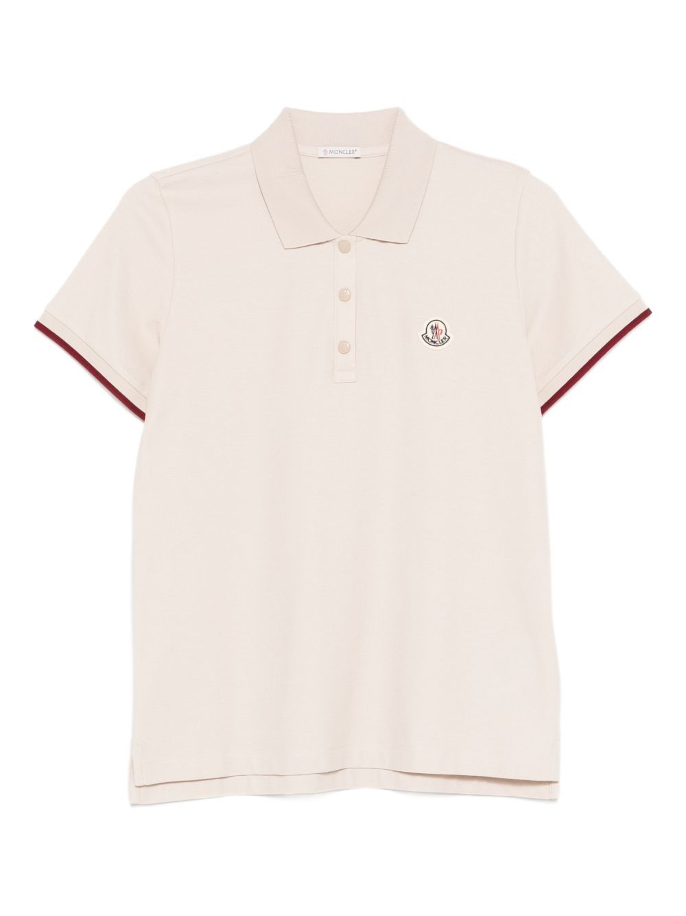 Moncler LOGO COTTON POLO SHIRT Size S / US 4 / IT 40 - 1 Thumbnail