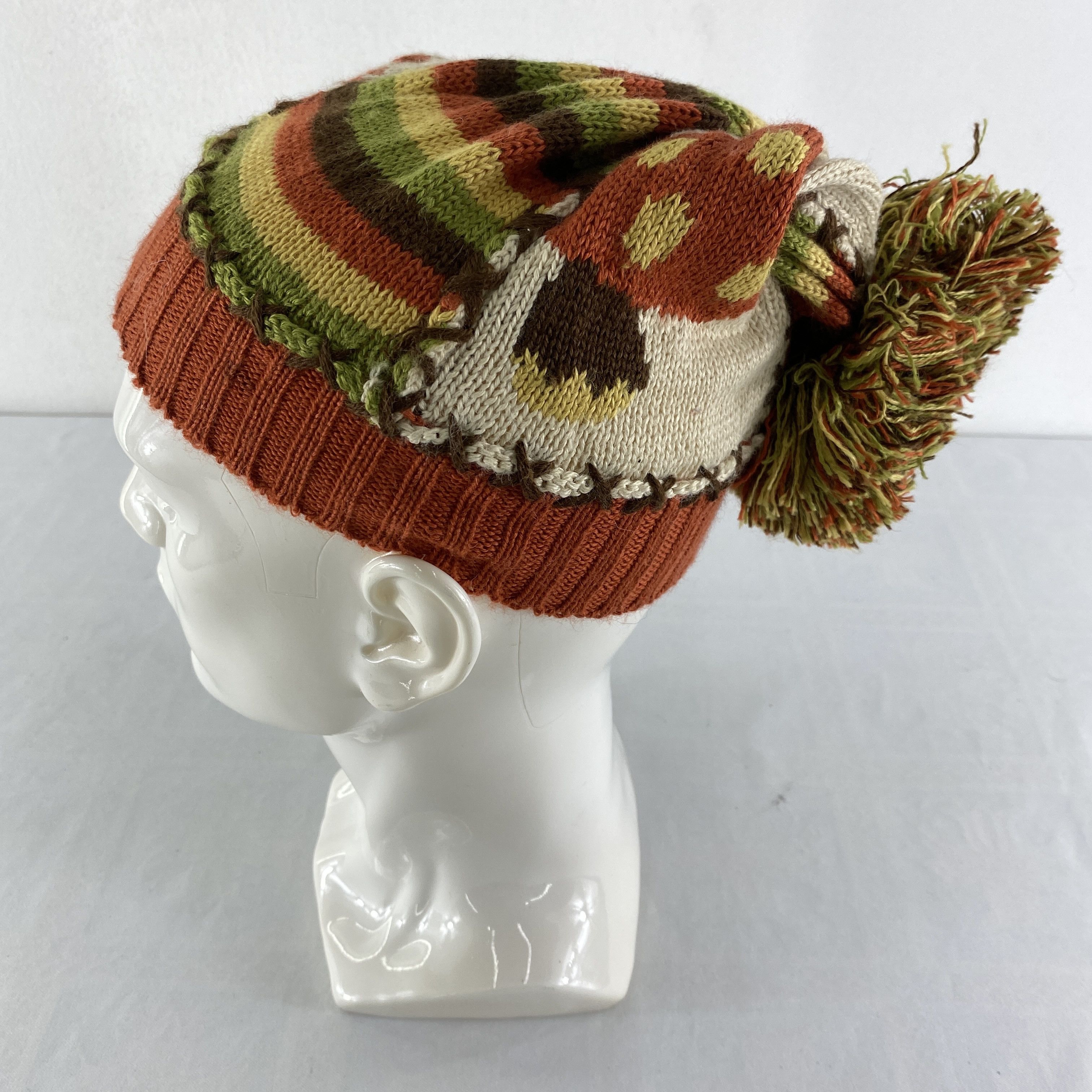 Japanese Brand Bit'z Rare Design Snow Cap Hat Beanie -BN626 Size ONE SIZE - 1 Thumbnail